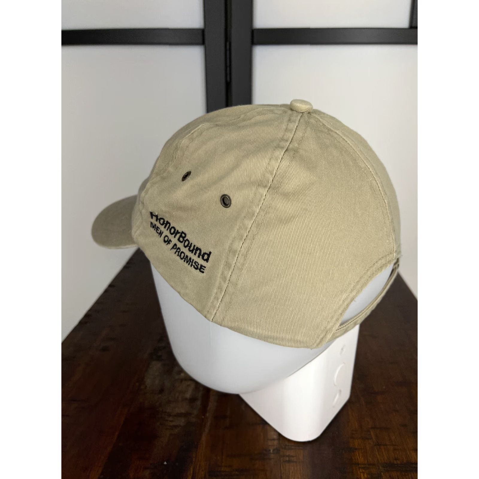 Vintage Nike Hat Cap Strap Back Adult Beige HonorBound Praise Assembly Size ONE SIZE - 6 Thumbnail