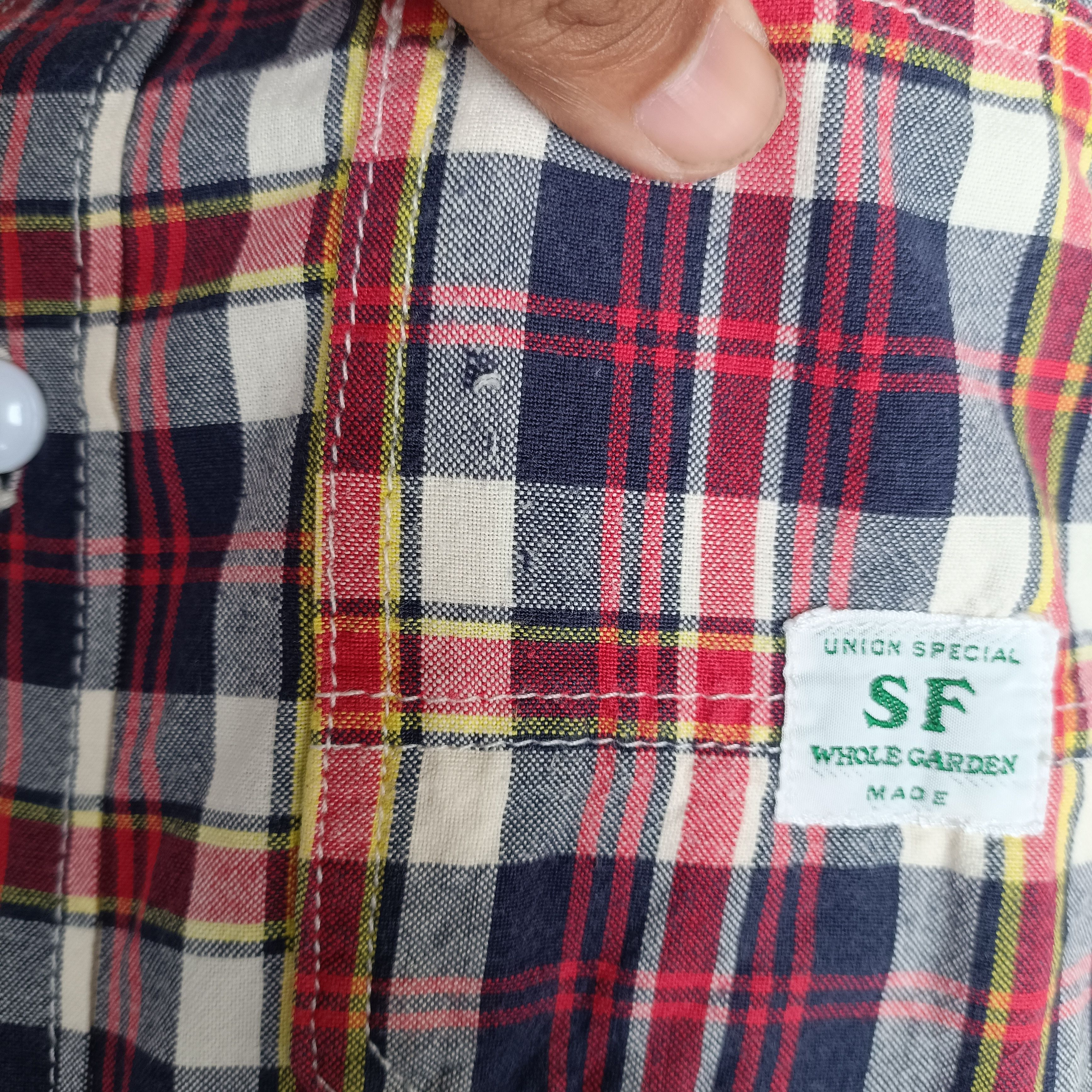Sassafras Sassafras Plaid Flannel Short Sleve Size US M / EU 48-50 / 2 - 7 Thumbnail