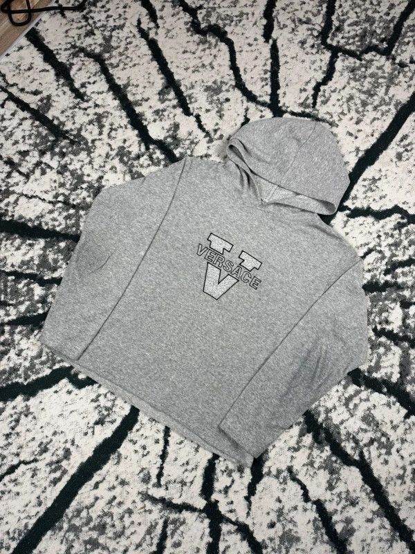 Versace Vintage Versace fleece sweatshirt gray S Size US S / EU 44-46 / 1 - 2 Thumbnail