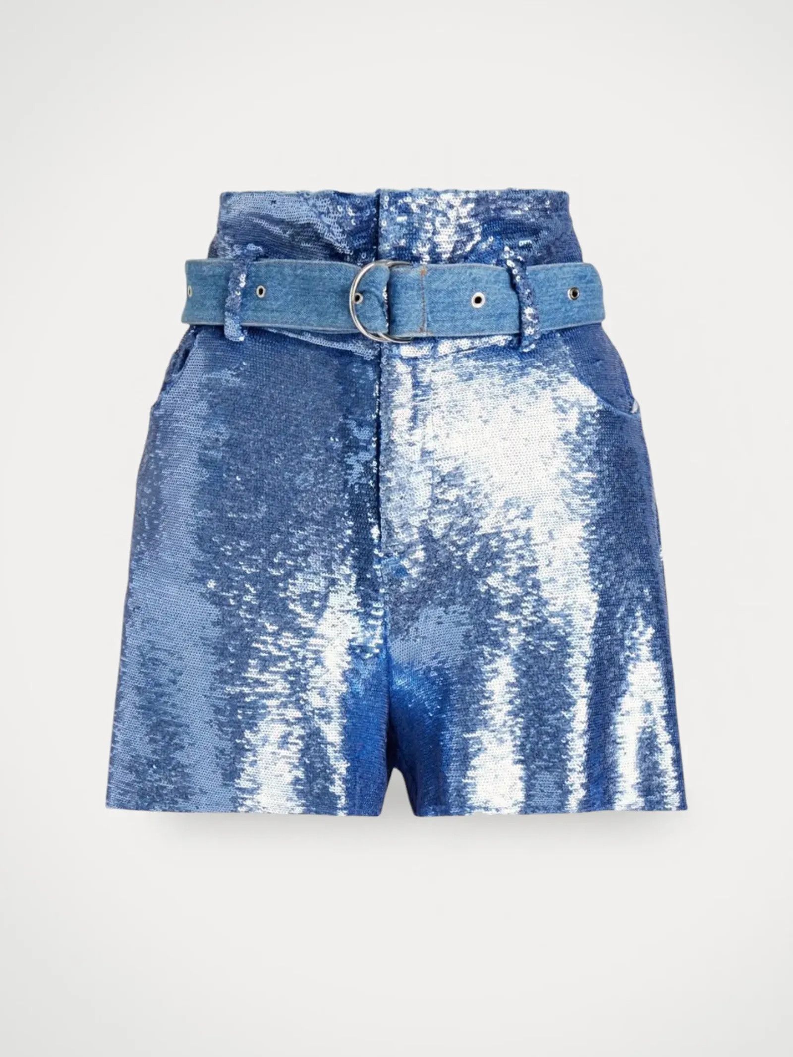 Iro IRO IRO Belted Sequined shorts Shorts Size 27" / US 4 / IT 40 - 1 Thumbnail