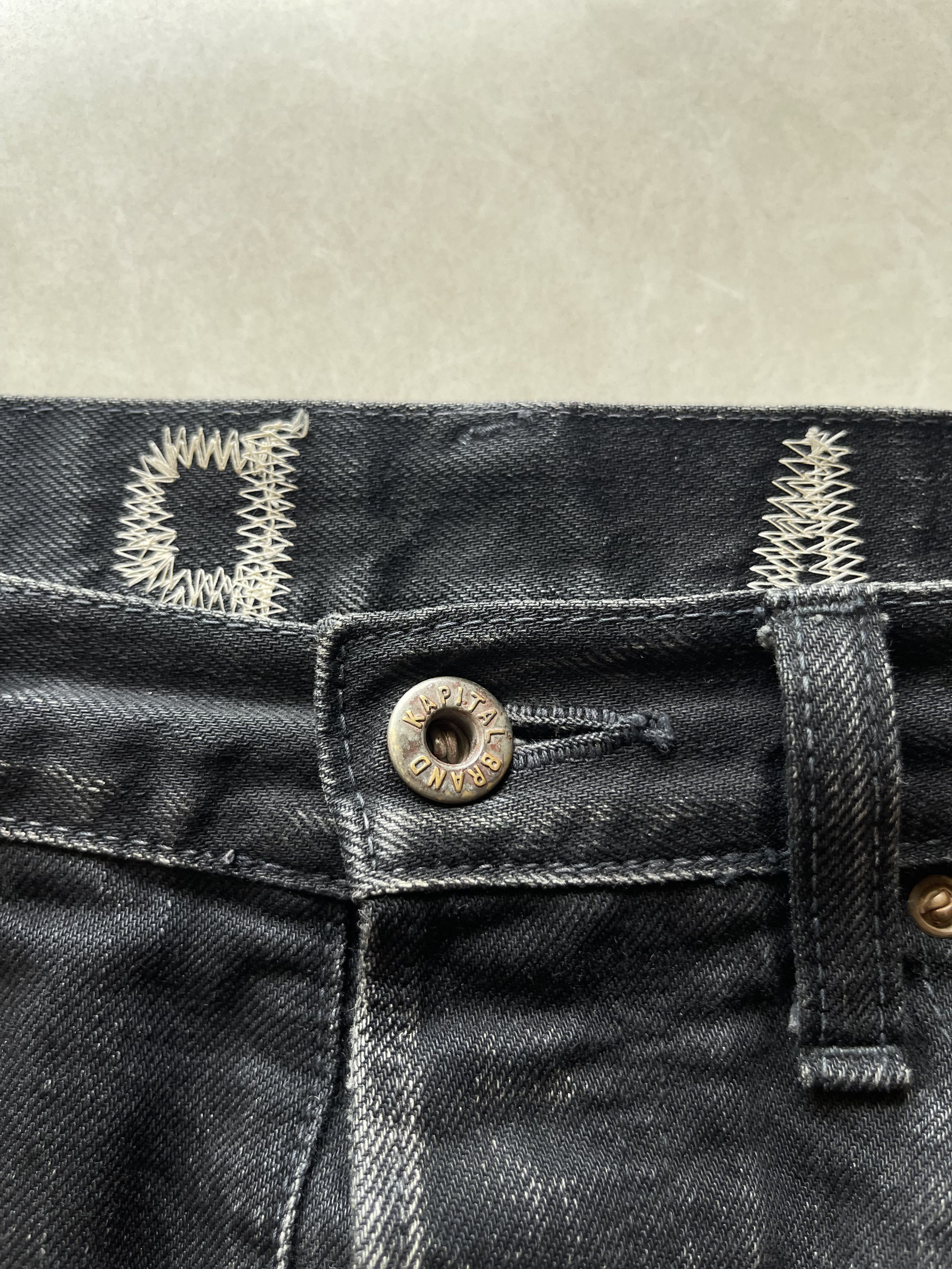 Kapital Kapital Bone Denim 5P Shorts *OG* Size US 36 / EU 52 - 8 Thumbnail