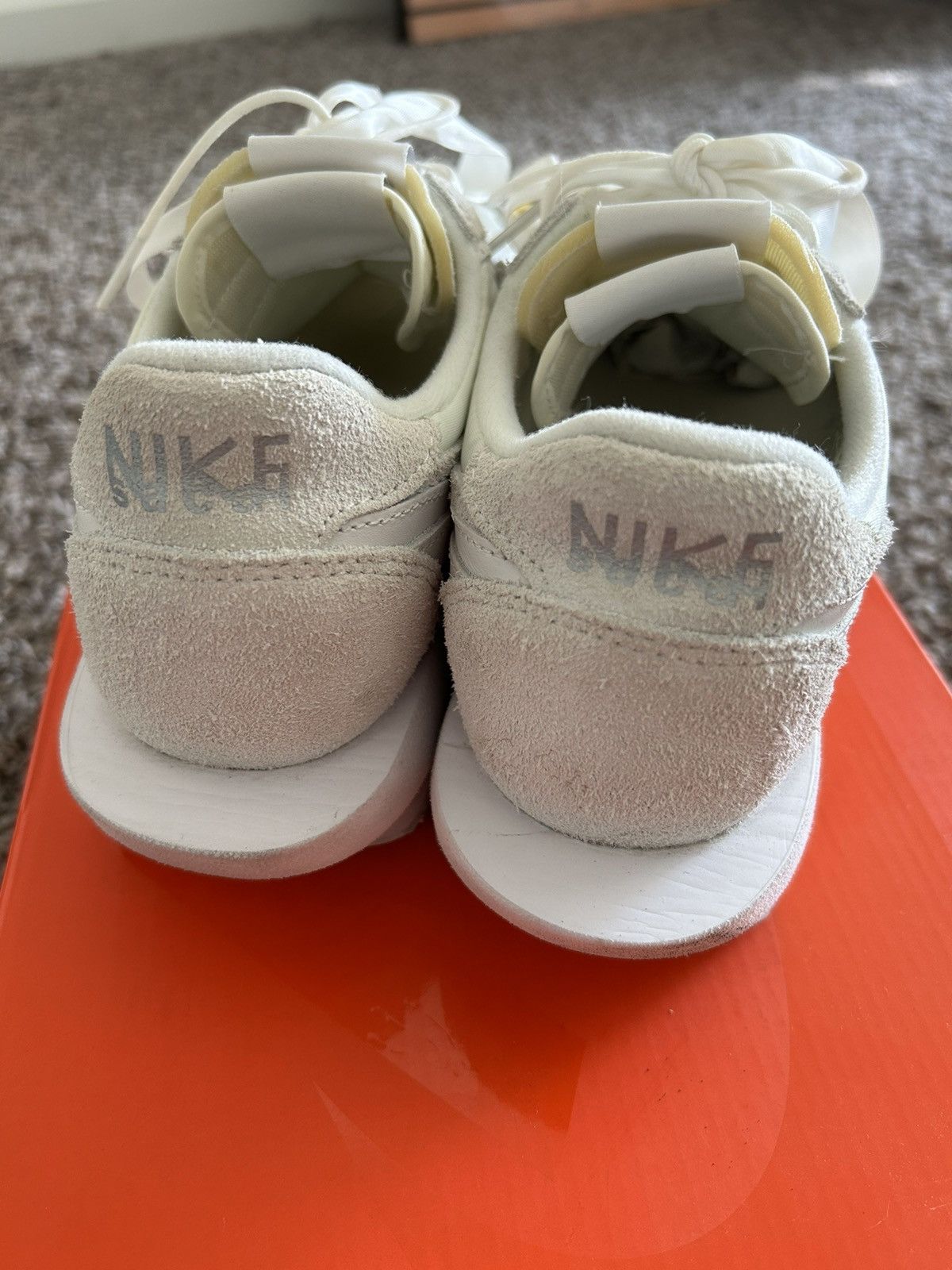 Nike × Sacai Nike Sacai Waffle White Nylon Size US 8 / EU 41 - 4 Thumbnail