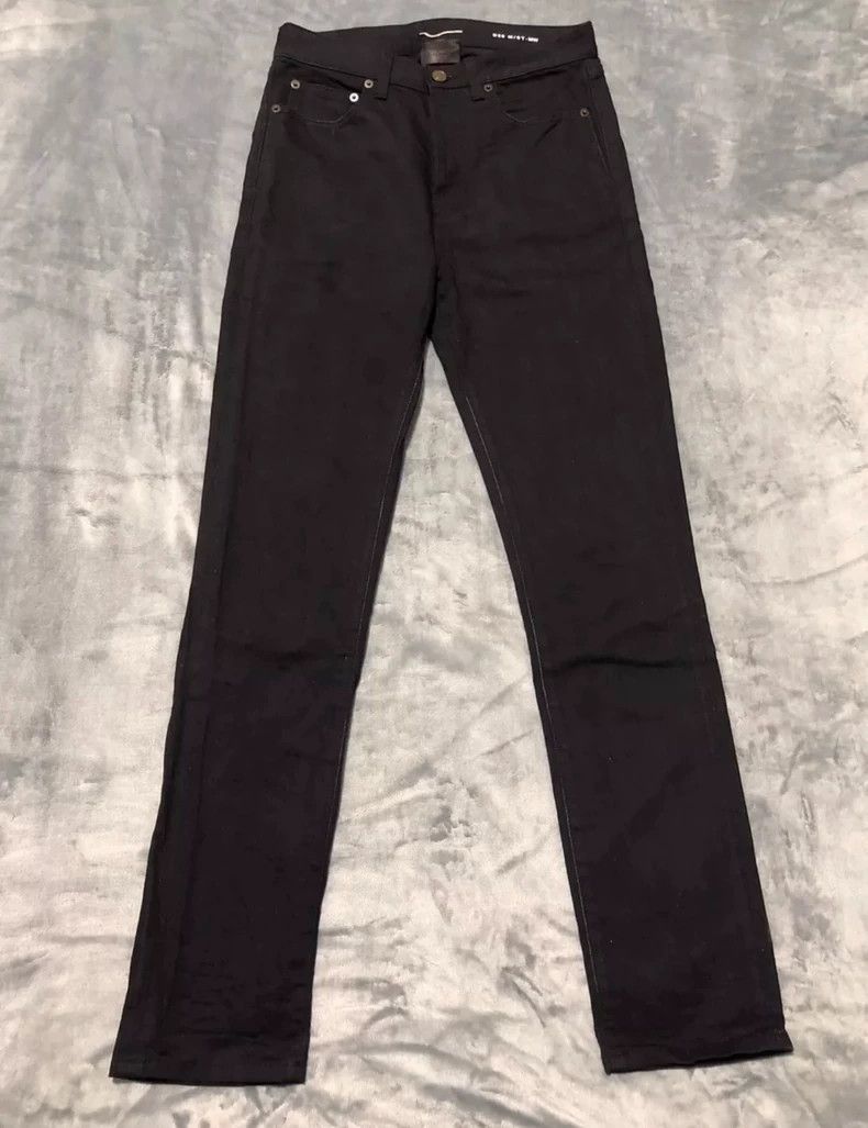 Saint Laurent Paris Saint Laurent 19FW Black D20 Jeans- Size US 28 / EU 44 - 1 Thumbnail
