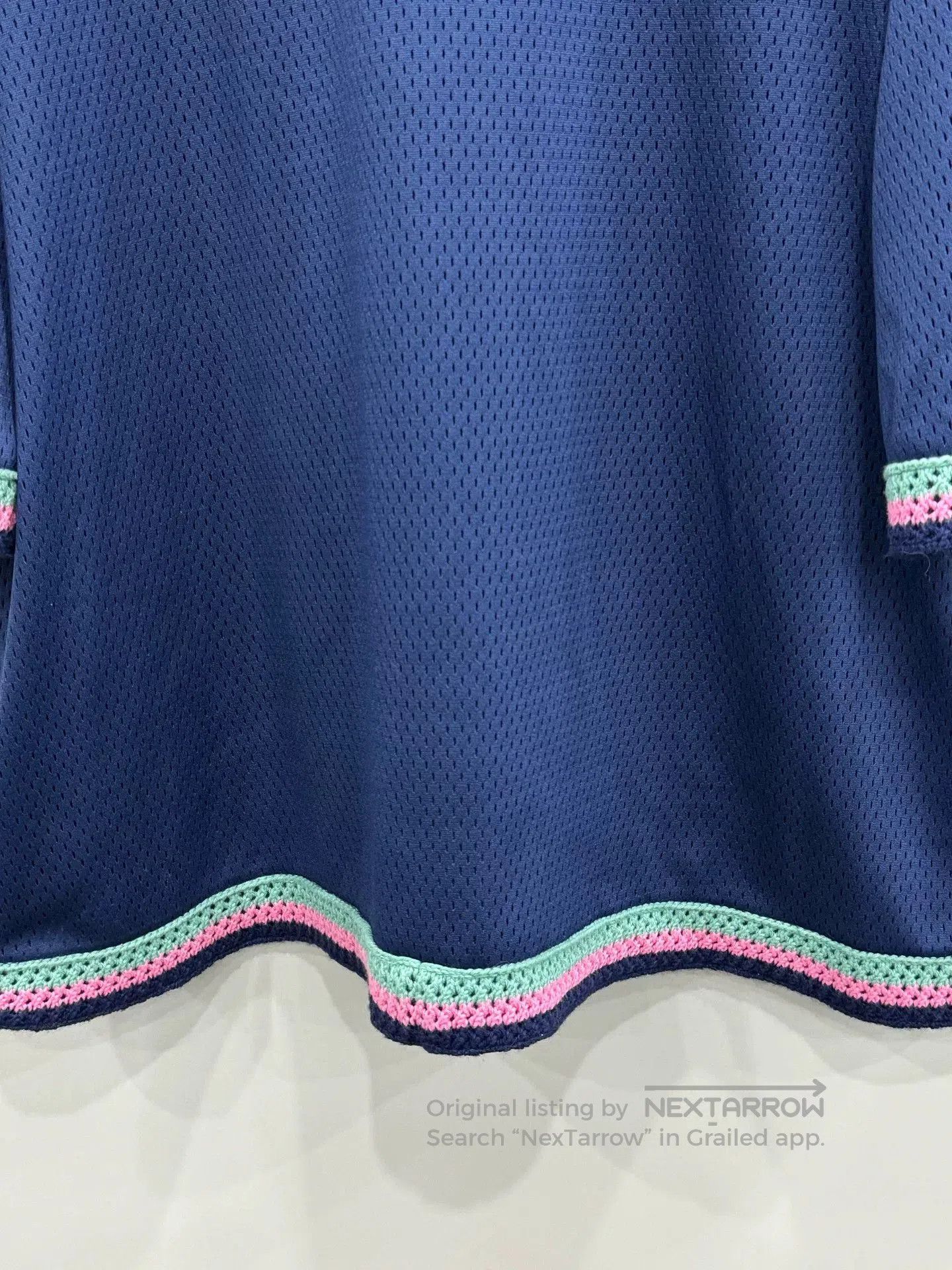 NAMESAKE printed knit short-sleeve polo shirt. Size US M / EU 48-50 / 2 - 6 Thumbnail