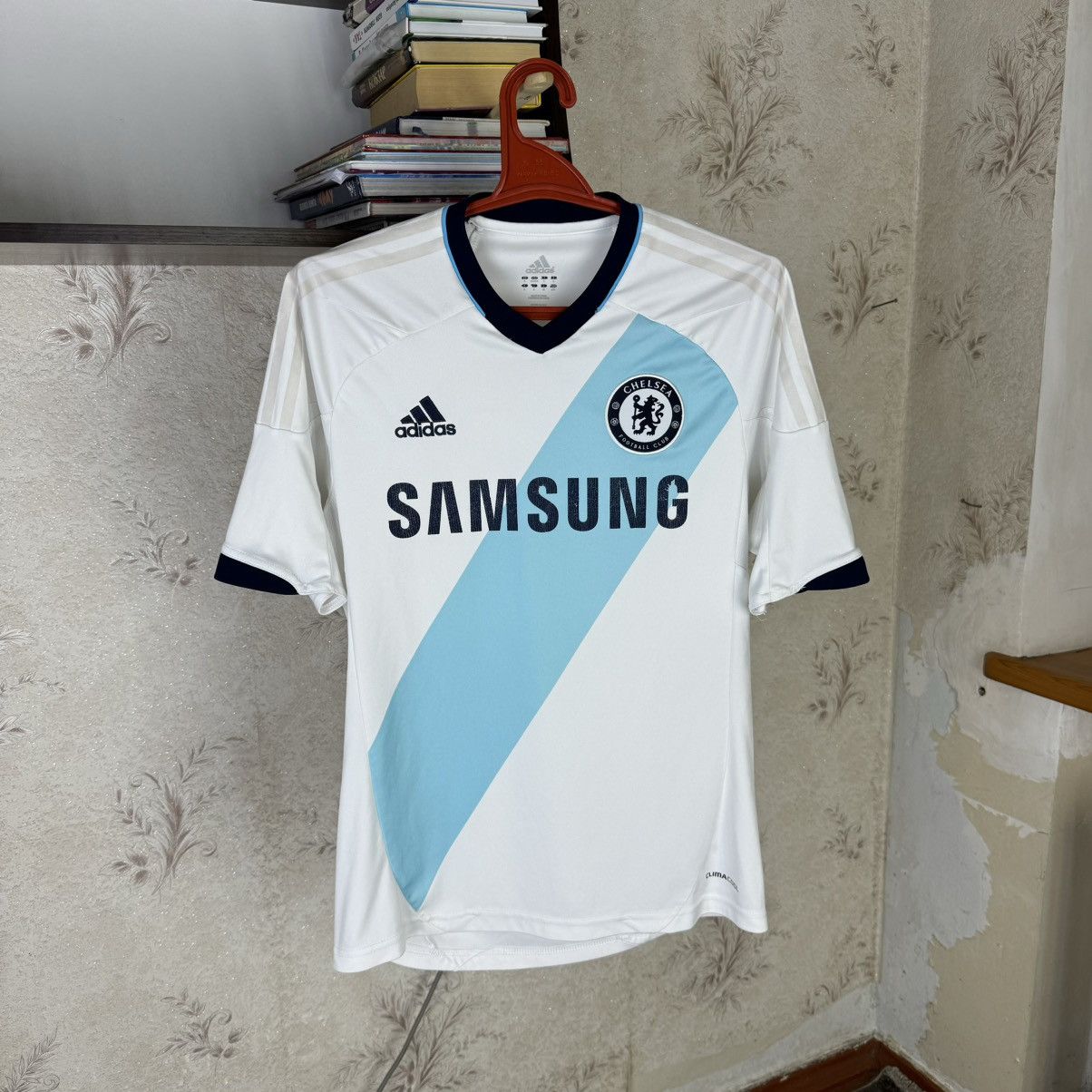 Adidas × Chelsea Soccer Adidas Chelsea Jersey 2012/13 Kit Away Football Shirt S Size US S / EU 44-46 / 1 - 1 Thumbnail