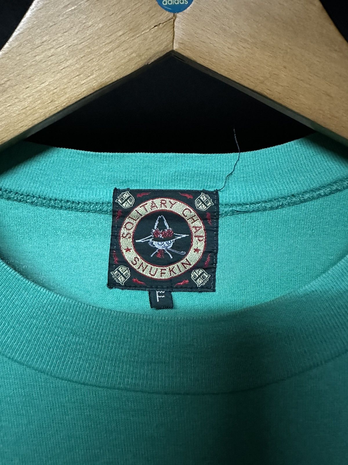 Japanese Brand Vintage 90s Snufkin Solitary Chap By Zuiyo Single Stitch Tee Size US M / EU 48-50 / 2 - 5 Thumbnail