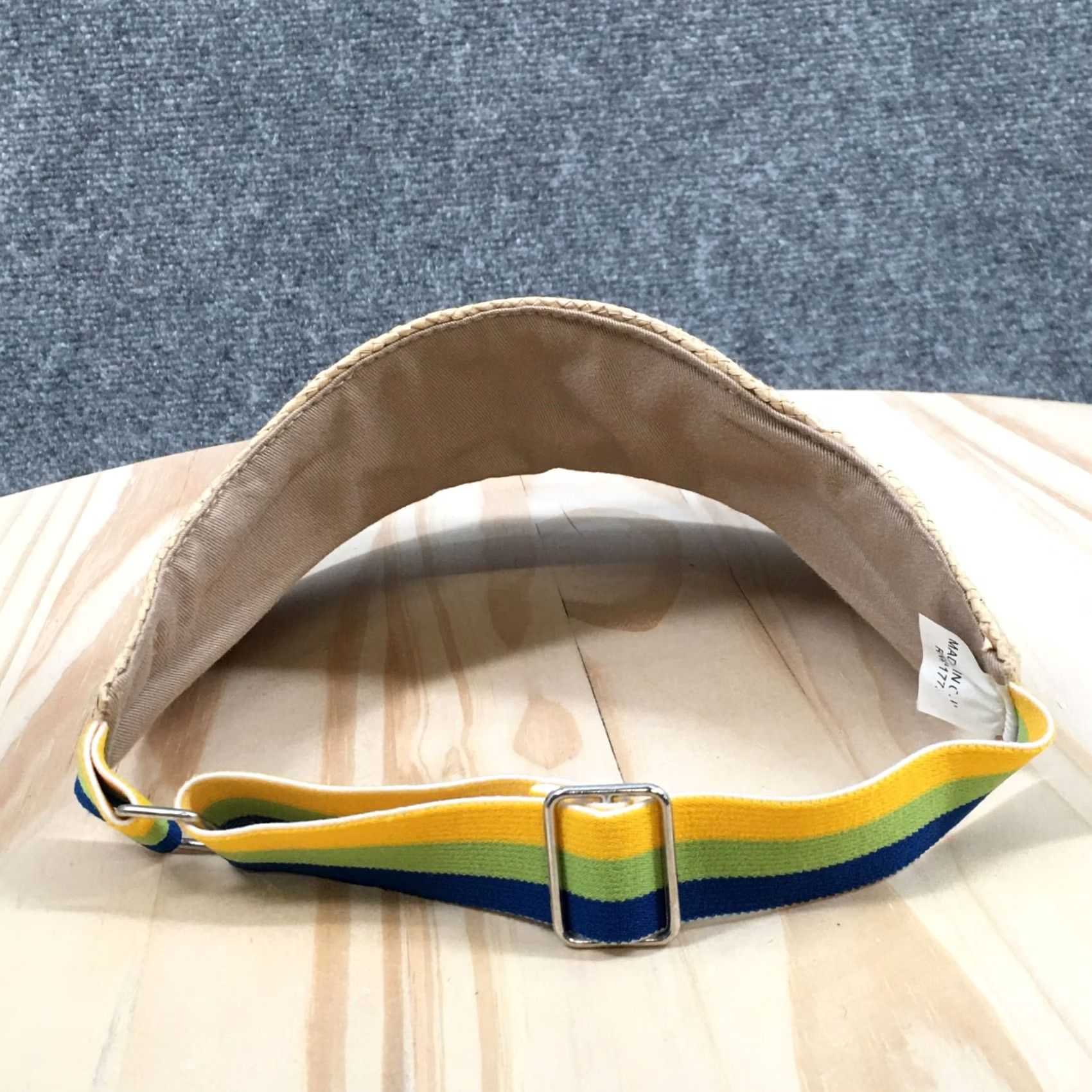 Mossimo Mossimo Visor Hat Womens Brown One Size Adjustable Curved Brim Size ONE SIZE - 7 Thumbnail