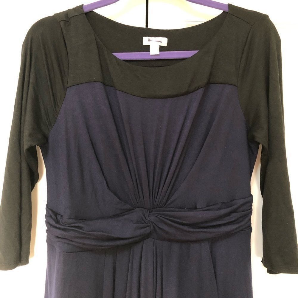 NBDN Nobrandedon A Pea in the Pod Faux-wrap Maternity Dress Size L / US 10 / IT 46 - 5 Thumbnail