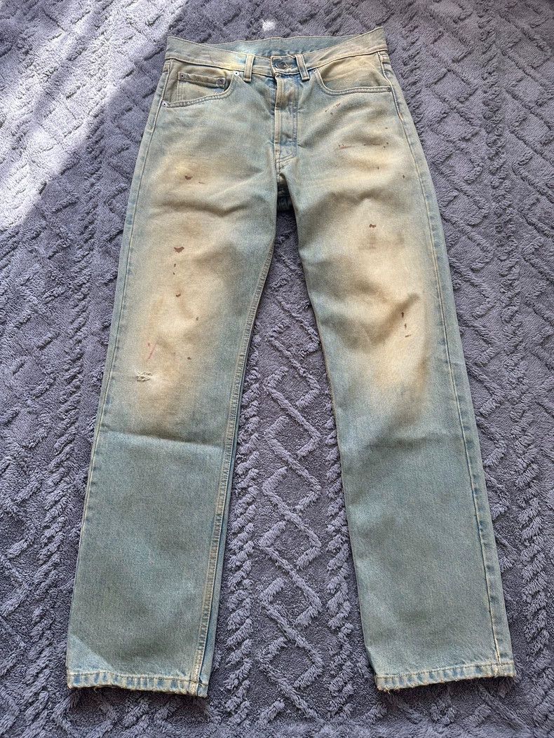 Maison Margiela Maison Margiela Destroy the washed blue cow Weila jeans 250 Size US 30 / EU 46 - 2 Thumbnail