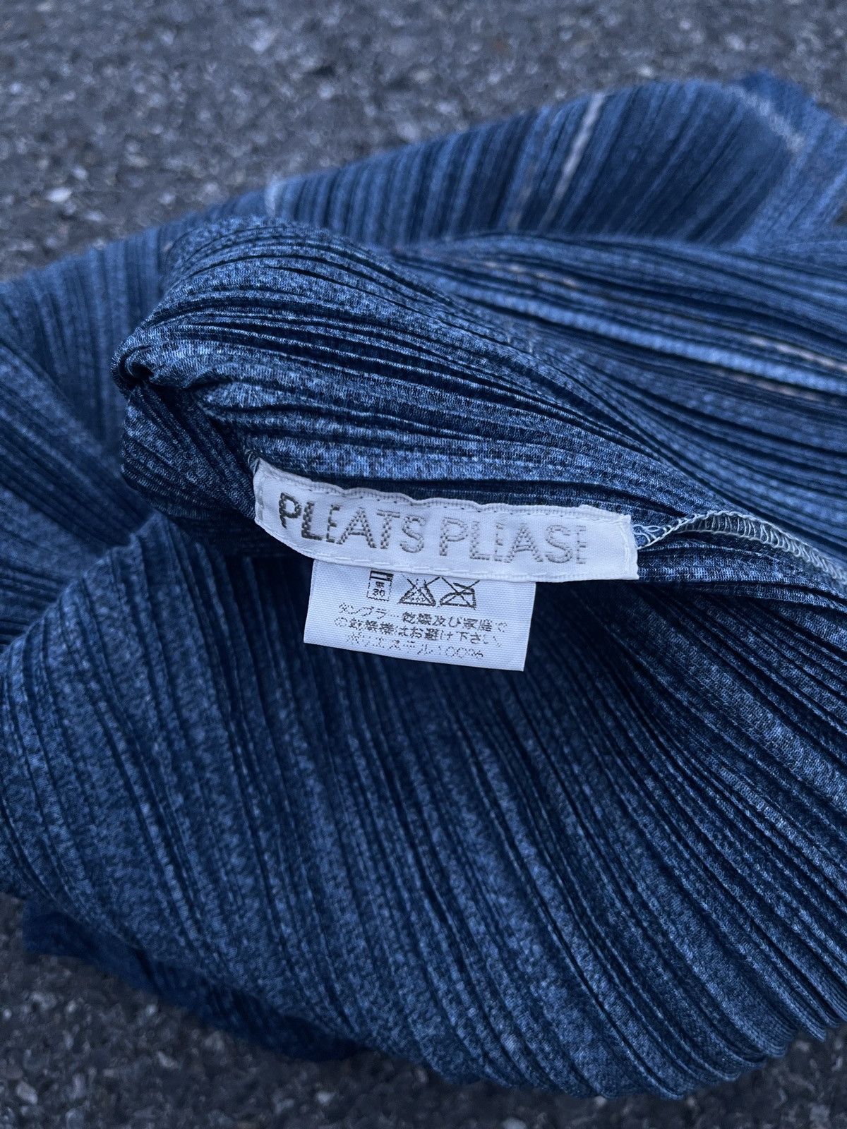 Pleats Please Issey Miyake Issey Miyake Pleats Please Denim Printed Size ONE SIZE - 10 Thumbnail