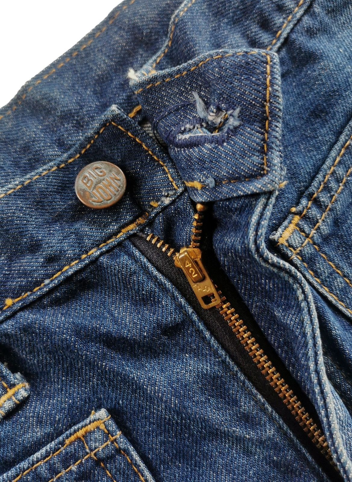 Big John Vintage Bell Bottom Jeans Size US 26 / EU 42 - 12 Thumbnail
