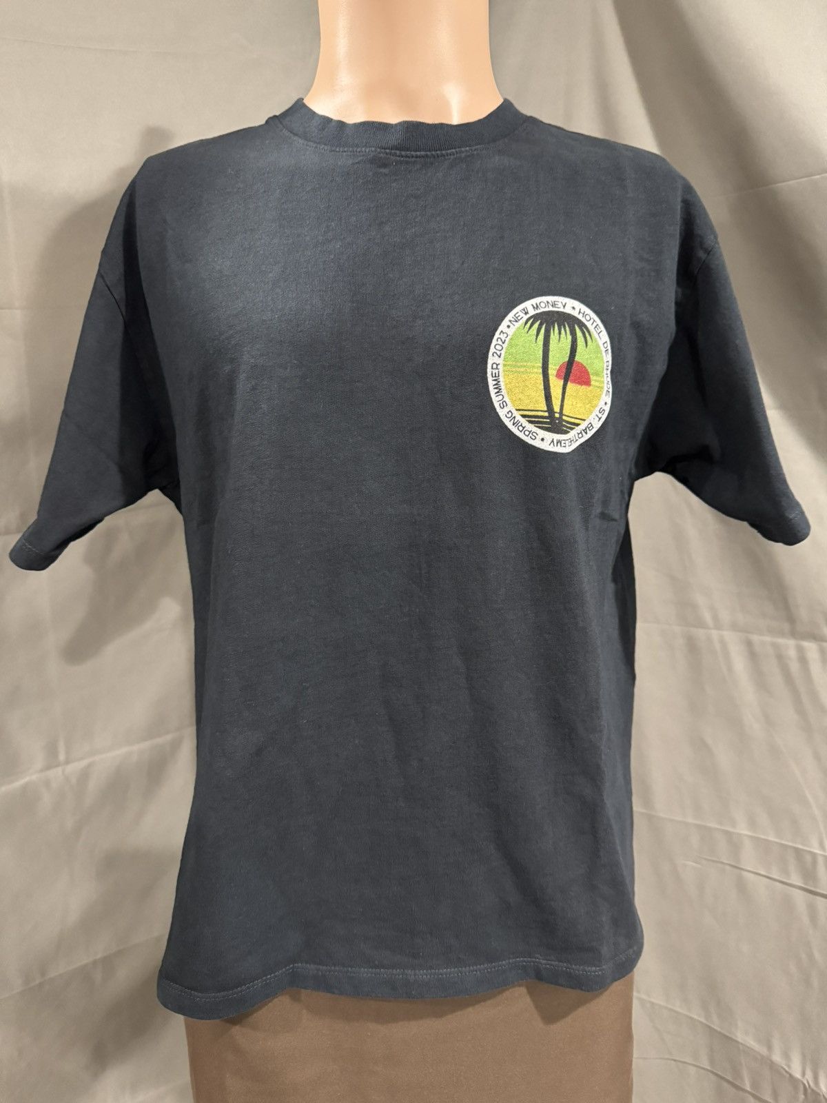 Rhude RHUDE New Money Tee Shirt Black size XS NWT Size US XS / EU 42 / 0 - 1 Thumbnail