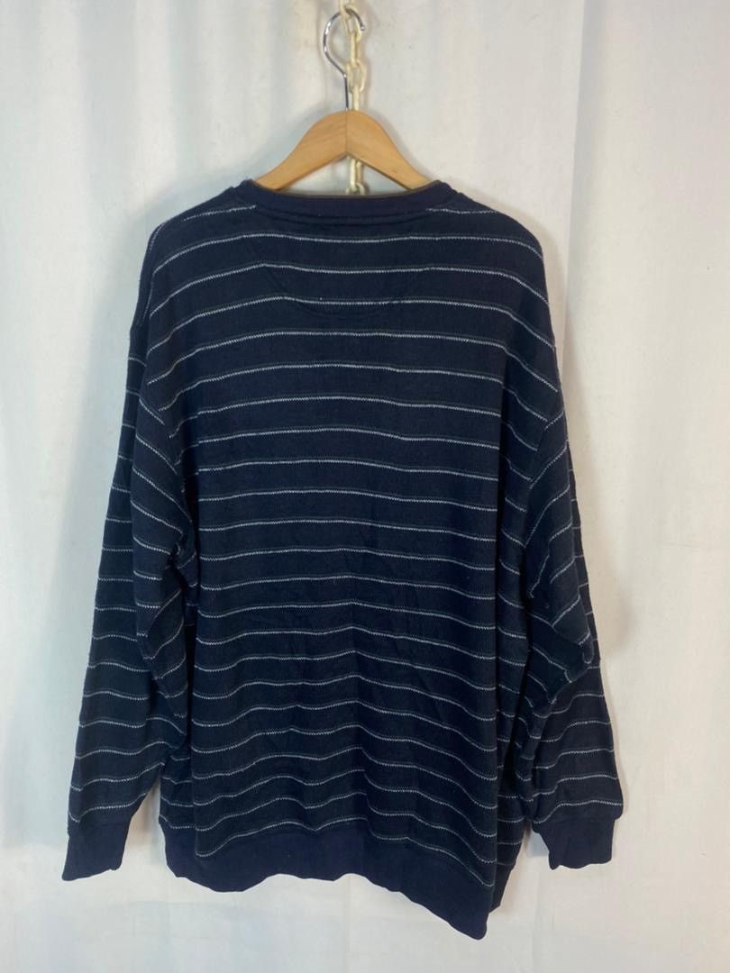 Japanese Brand × Kansai Yamamoto Kansai Yamamoto homme stripe sweatshirt Size US XXL / EU 58 / 5 - 9 Thumbnail