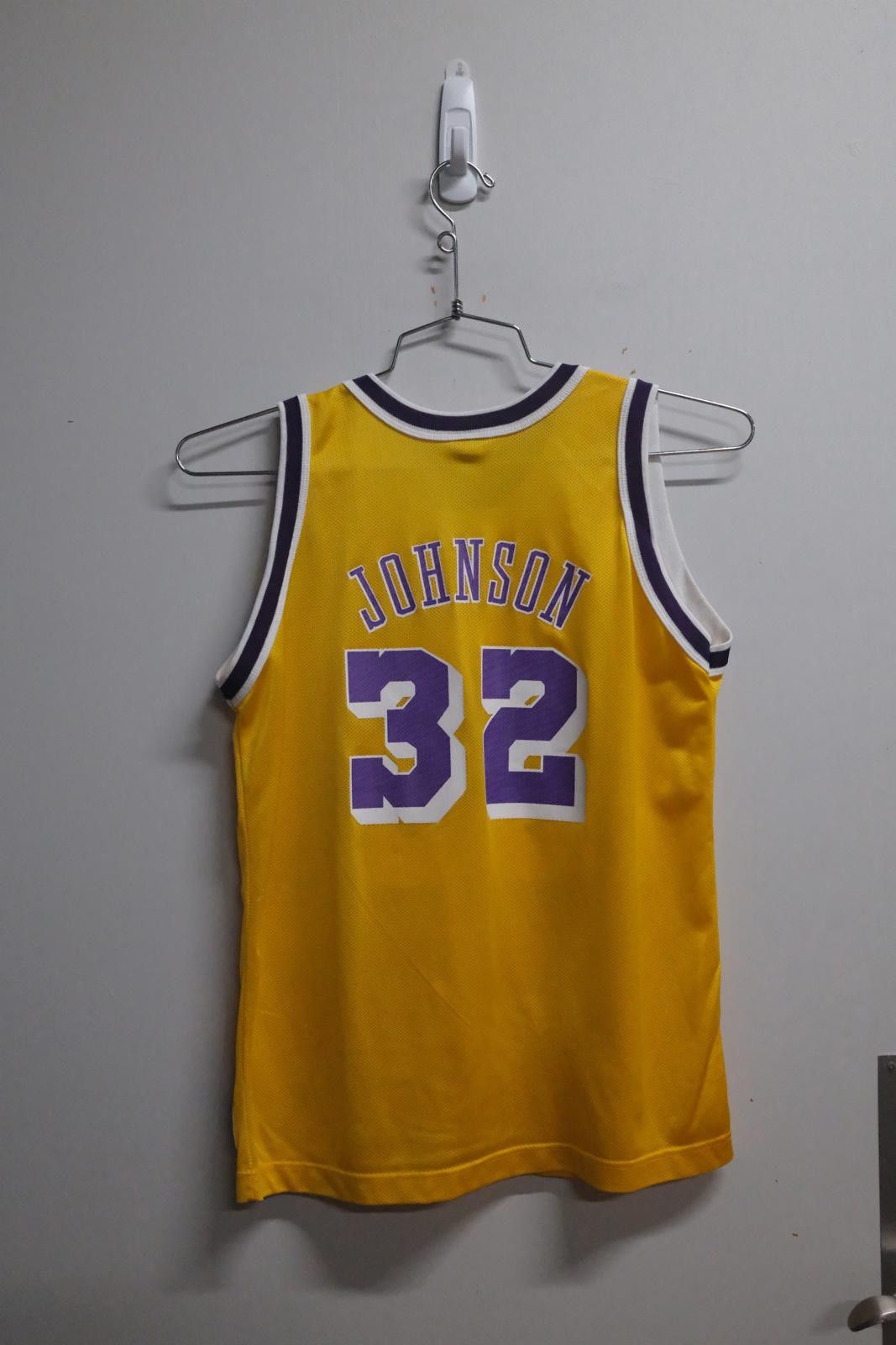 Champion 90 Champion Los Angeles Lakers Johnson #32 Basketball Jersey Size ONE SIZE - 2 Thumbnail