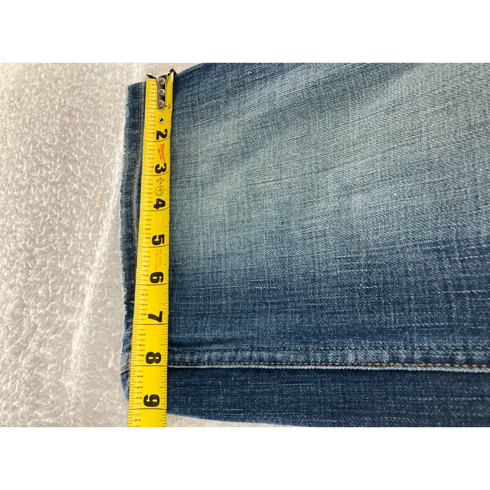 American Eagle Outfitters American Eagle Women’s Jeans Size 2 Blue Light Wash Bootcut Low Rise Hipster Cotton Denim Size 26" / US 2 / IT 38 - 6 Thumbnail