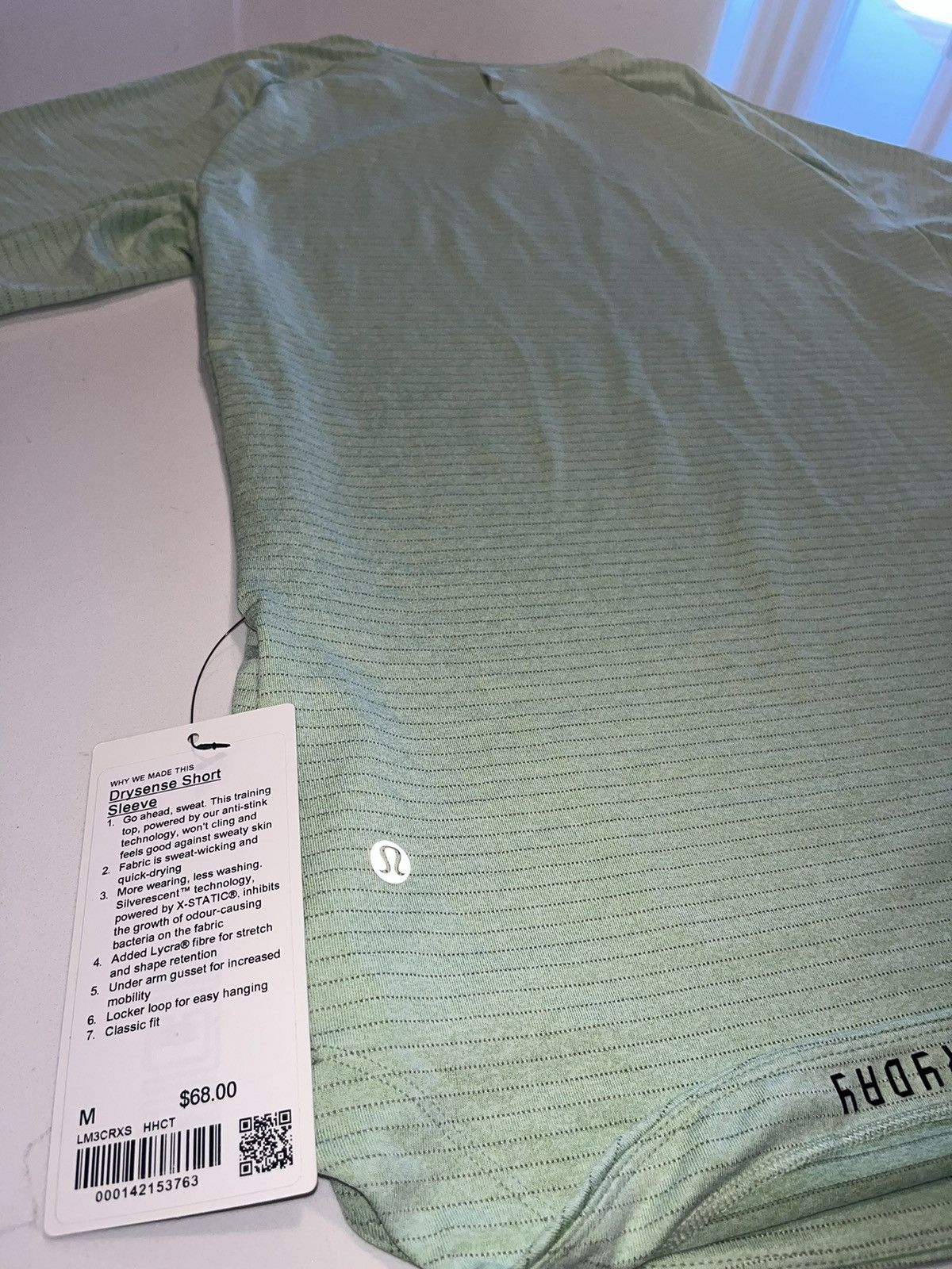 Lululemon Lululemon Men’s Drysense Short-Sleeve Shirt Size US M / EU 48-50 / 2 - 3 Thumbnail