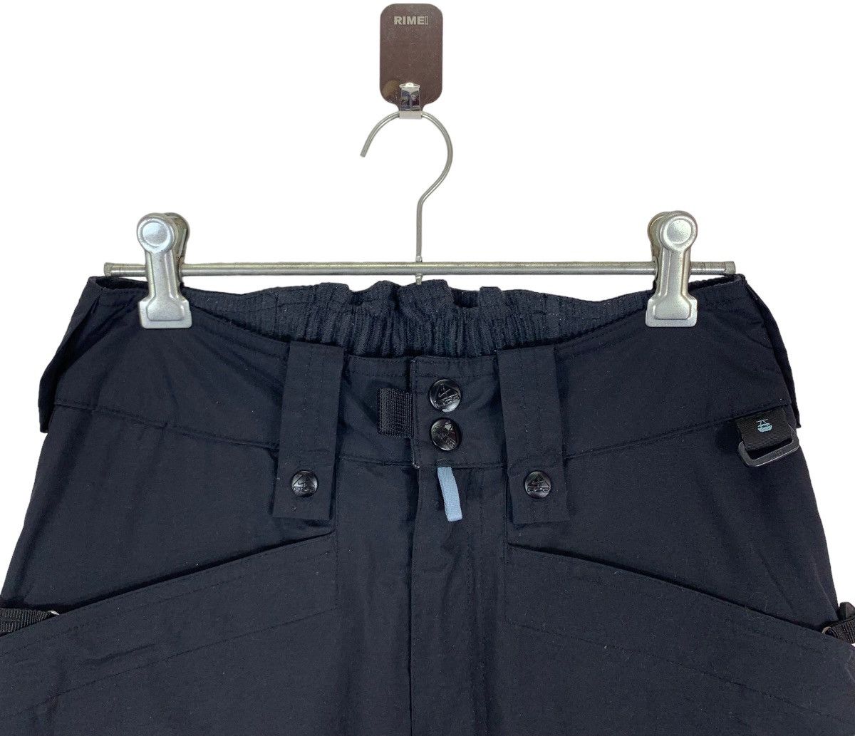 Nike × Nike ACG Vintage Nike ACG Storm Fit Black Pants Size 28" / US 6 / IT 42 - 6 Thumbnail
