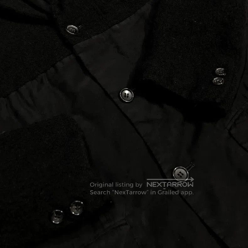 Comme des Garcons Comme des Garcons 94AW Boiled Wool Coat. Size US S / EU 44-46 / 1 - 5 Thumbnail