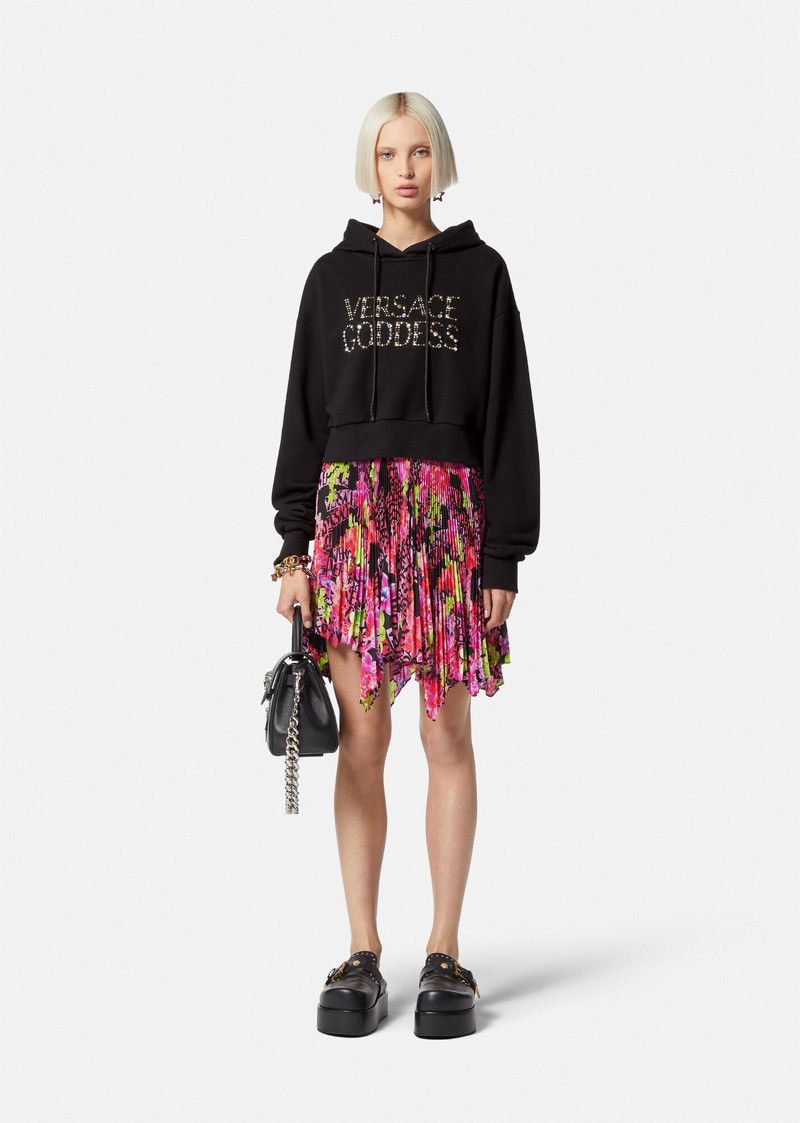 Versace o1y0226 Hoodie in Black Size XS / US 0-2 / IT 36-38 - 5 Thumbnail