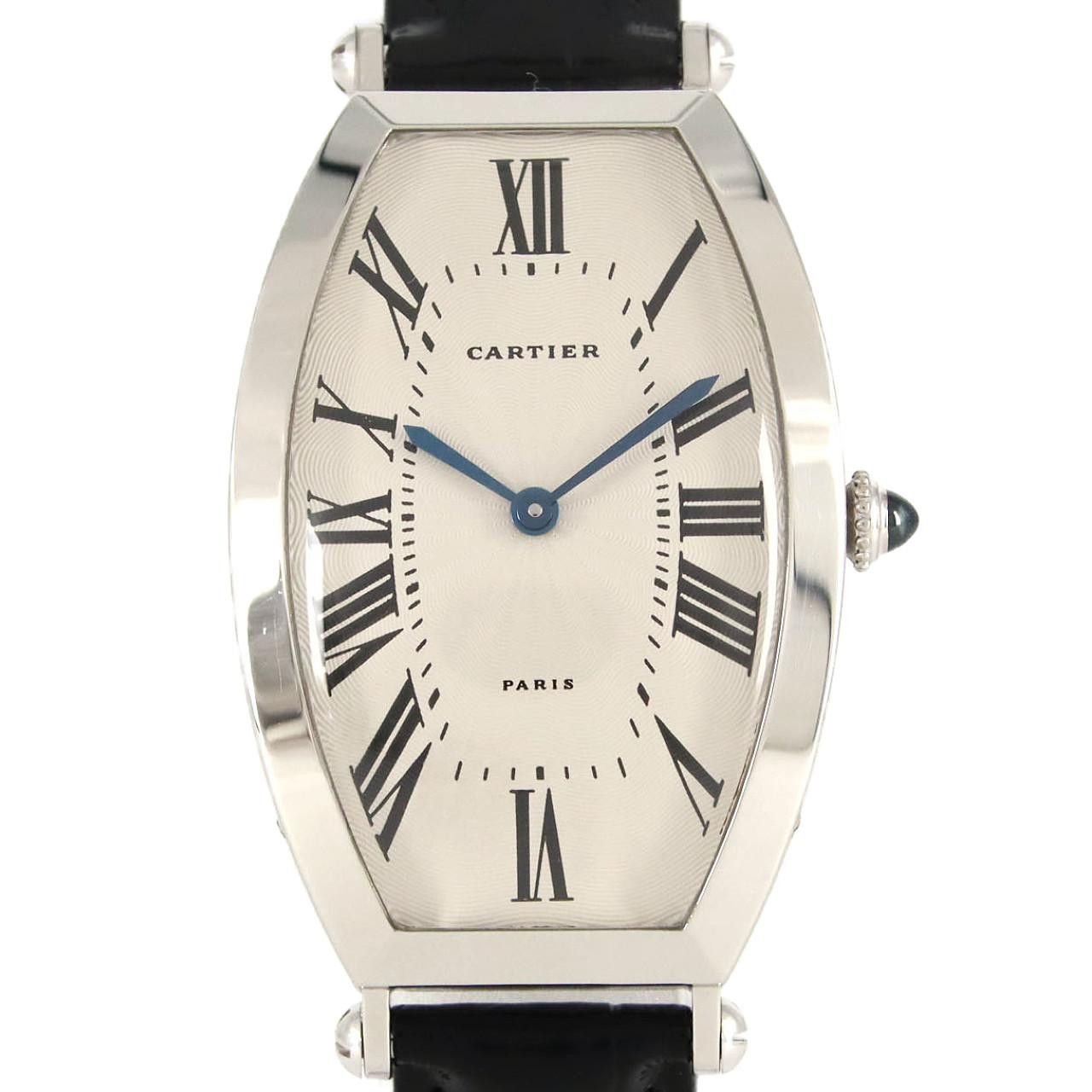 Cartier Cartier Cartier Tonneau Platinum Manual Winding Precious Metal Other W1509551 DUTY FREE for USA Size ONE SIZE - 1 Thumbnail