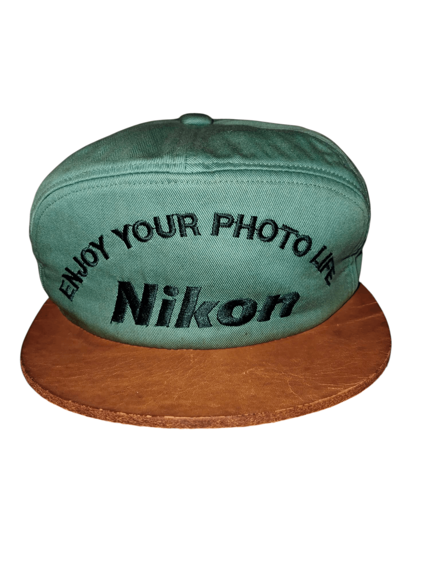 Vintage Vintage NIKON Big Logo 7Panel Cap Size ONE SIZE - 1 Thumbnail