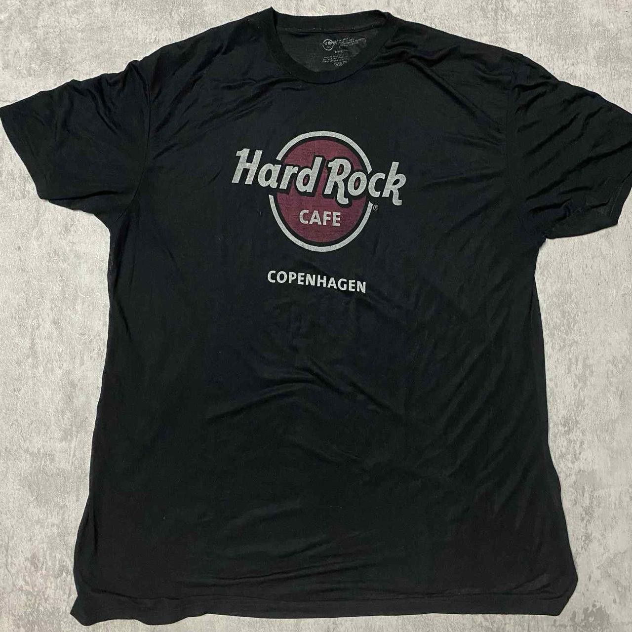 Hard Rock Cafe Black Hard Rock Cafe Copenhagen T-shirt #rockon Size US XL / EU 56 / 4 - 1 Thumbnail