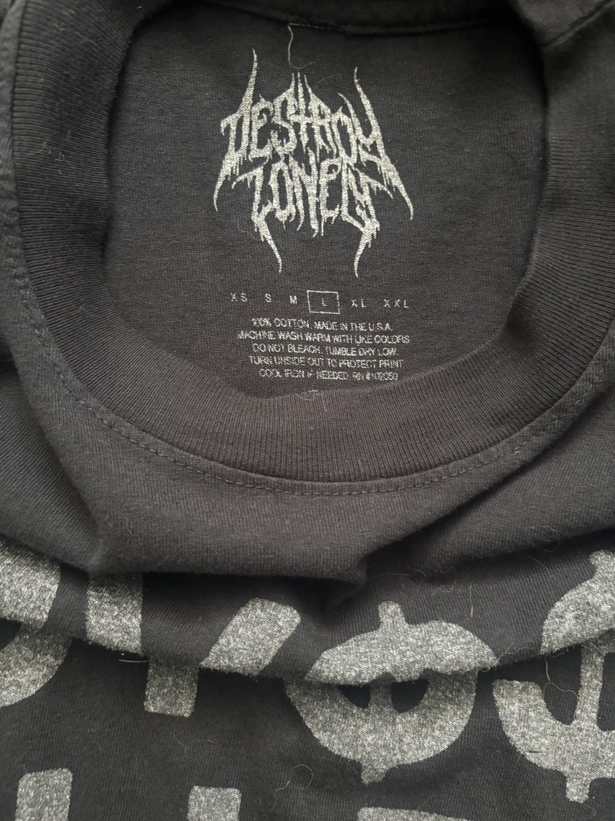 Destroy Lonely Destroy Lonely BBY$$$ LLF T-shirt Size US L / EU 52-54 / 3 - 3 Thumbnail