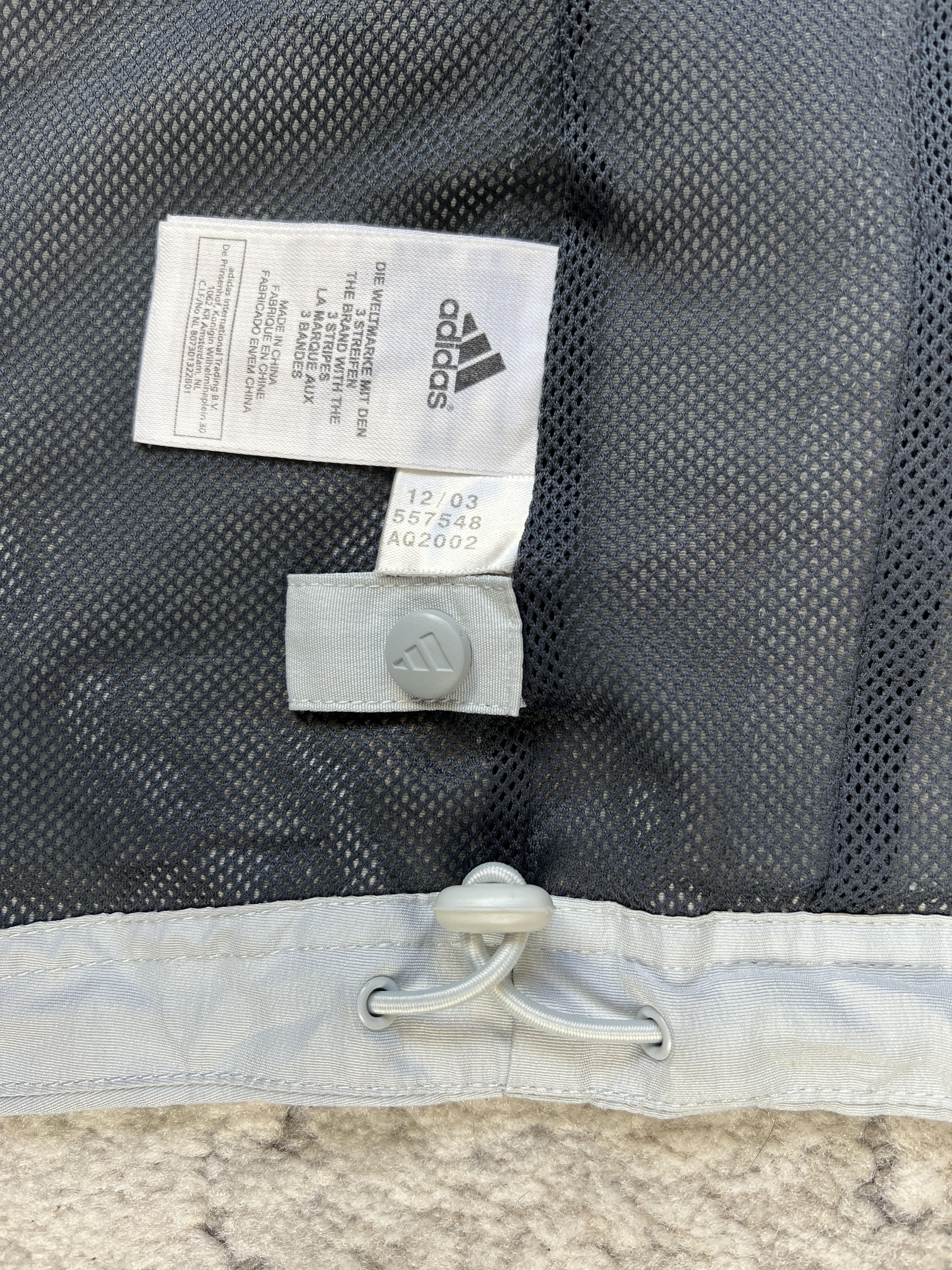 Adidas Adidas Y2K Two-Tone Windbreaker Shell Jacket Packable Hood Size US S / EU 44-46 / 1 - 20 Thumbnail