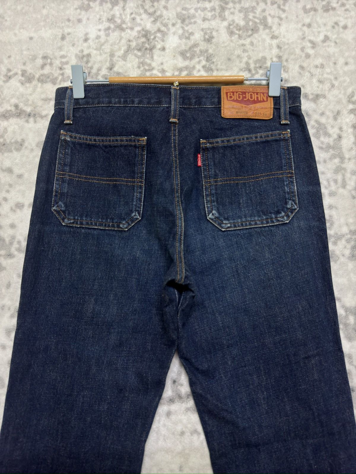 If Six Was Nine Vintage Vintage Big John Bell Bottom Flare Denim Jeans Size US 29 - 7 Thumbnail