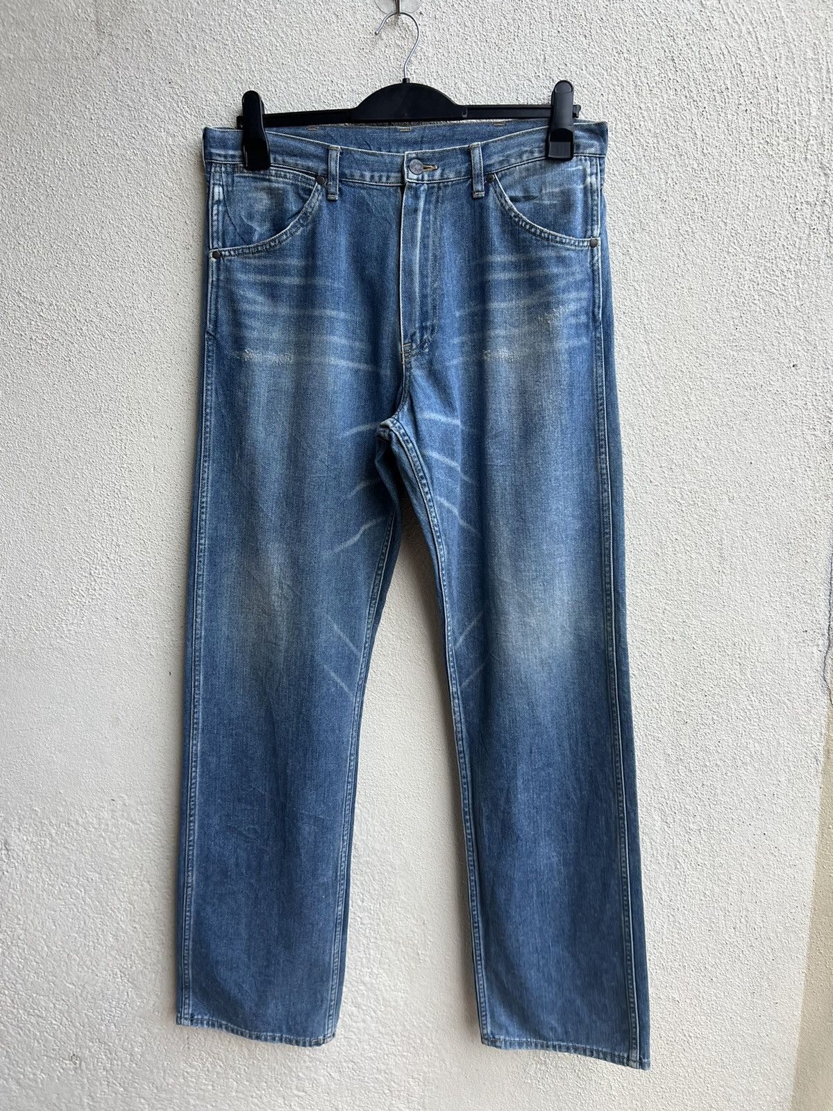 Bape Bathing Ape Nigo Era Wranlger Inspired Distress Denim Jeans Size US 32 / EU 48 - 6 Thumbnail