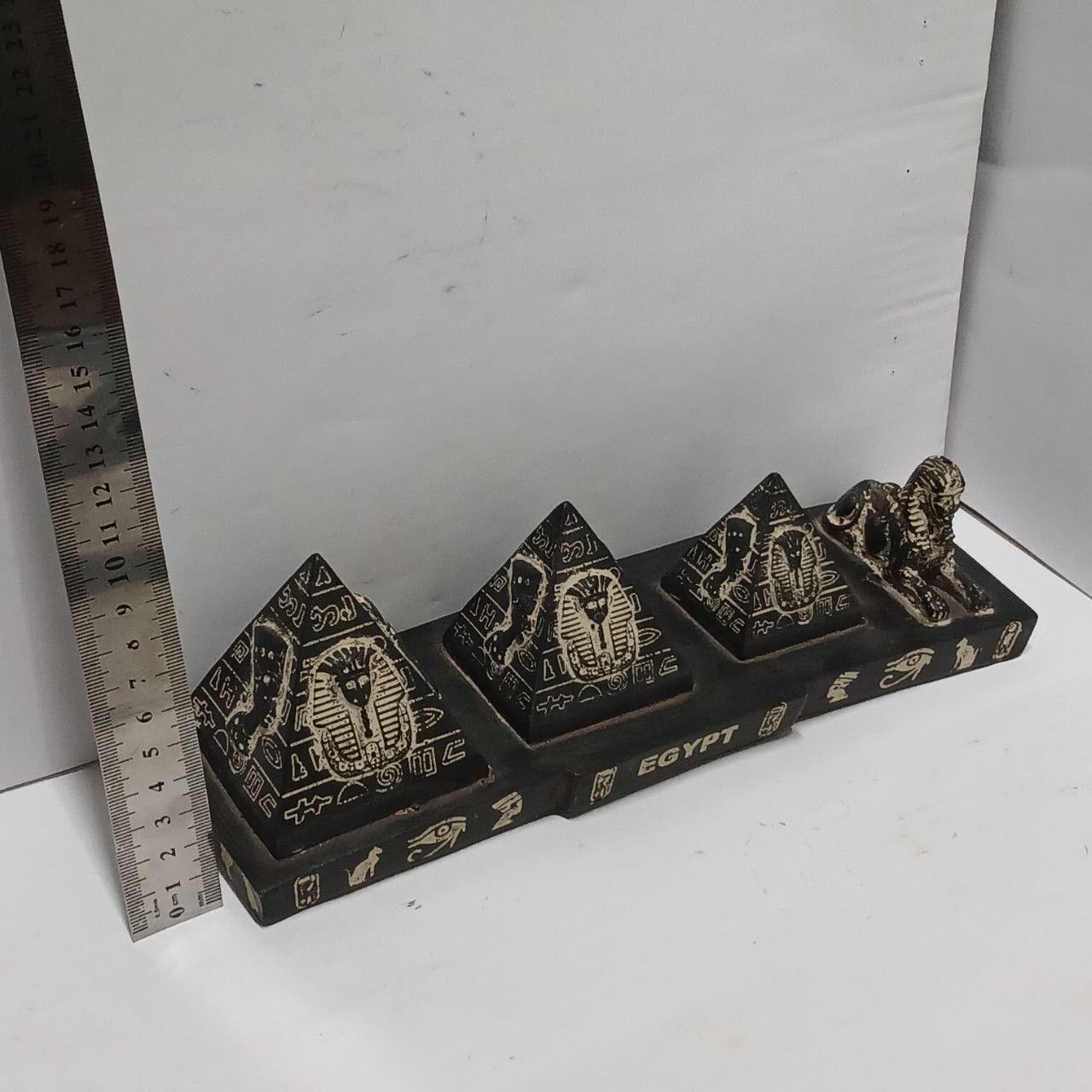 Handmade Handcrafted Egypt pyramids and sphinx statue home decor Size ONE SIZE - 4 Thumbnail