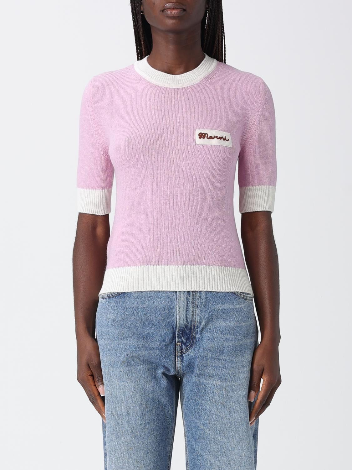 Marni Marni Sweater Woman Pink Size M / US 6-8 / IT 42-44 - 1 Thumbnail
