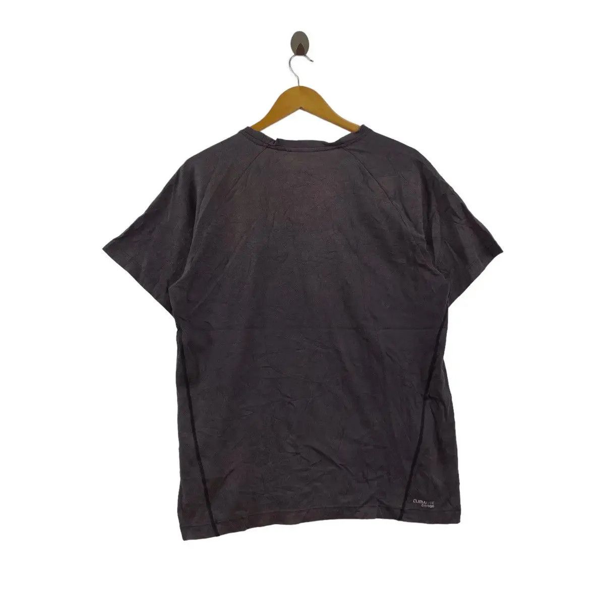 Adidas ADIDAS EQUIPMENT Climalite Cotton Big Logo Tee Shirt Top Size XL / US 12-14 / IT 48-50 - 2 Thumbnail