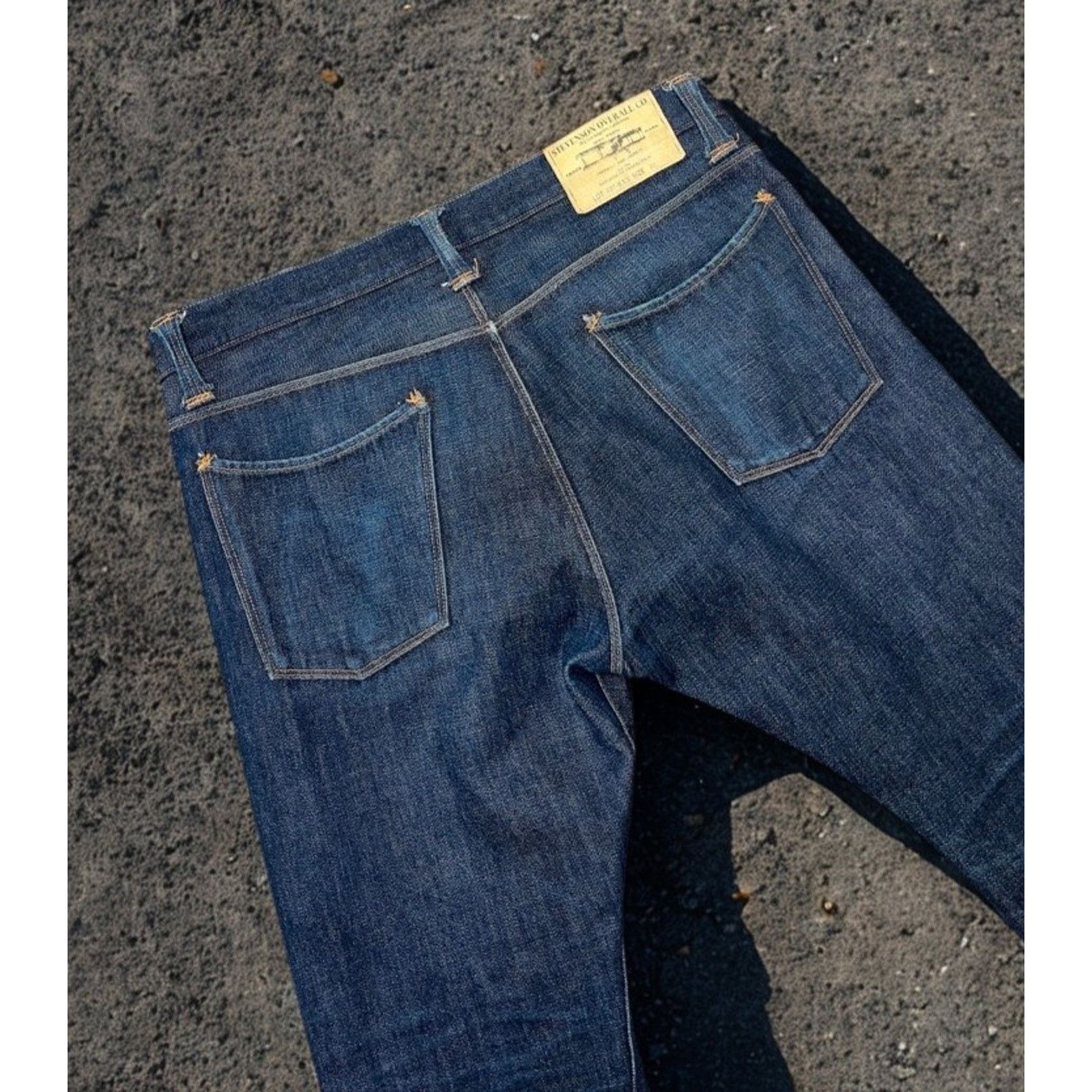 Stevenson Overall Co. Stevenson Overall Co Lot 727-RXX Selvedge Jeans 32x29 Raw Size US 32 / EU 48 - 5 Thumbnail