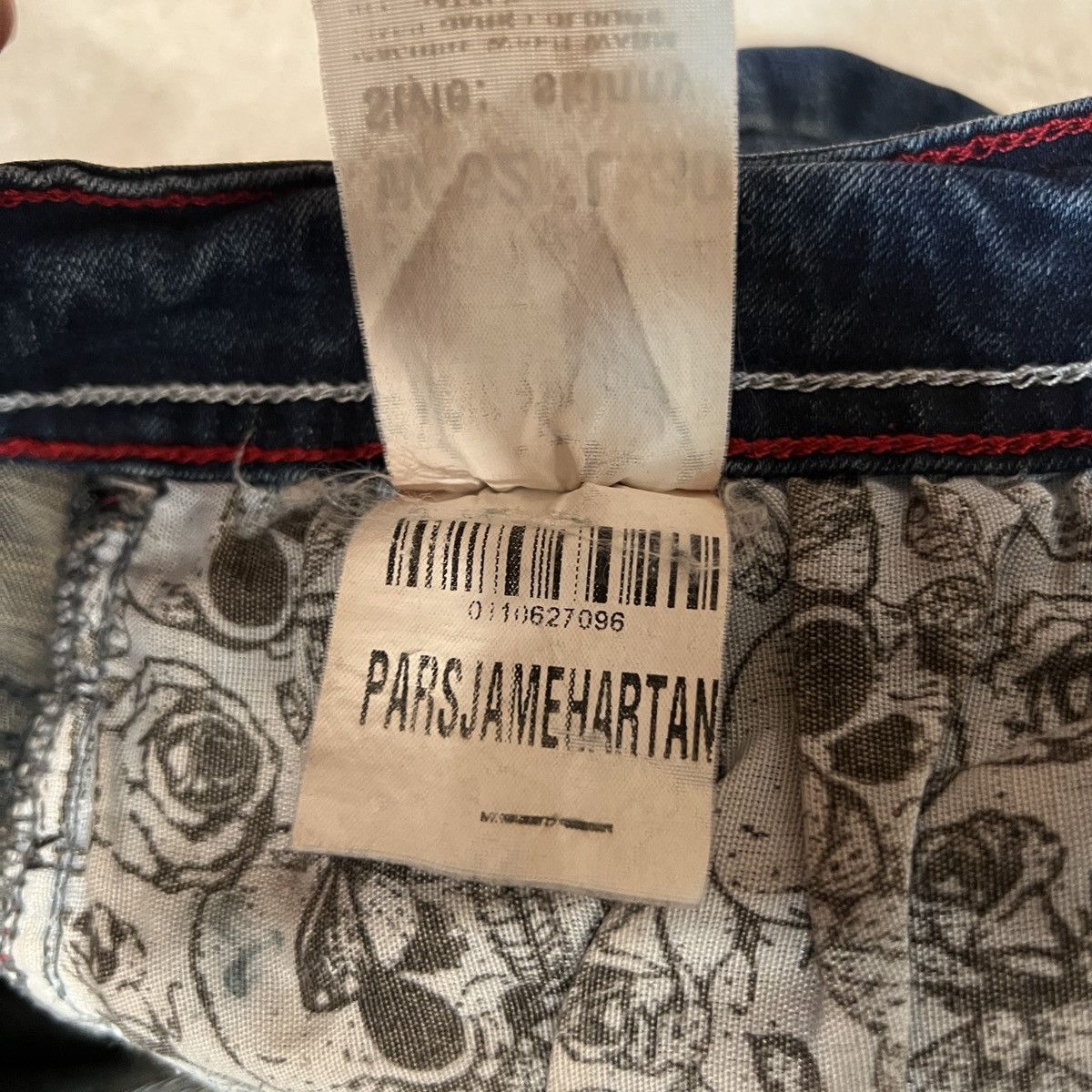 Dsquared2 Dsquared2 Hedi Slimane Style Jeans Italy Skull Navy Denim Size US 32 / EU 48 - 4 Thumbnail