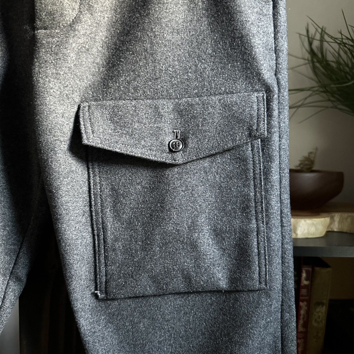 Banana Republic 🌿Banana Republic Heritage Front Pocket Wool Trousers🌿 Size US 30 / EU 46 - 5 Thumbnail