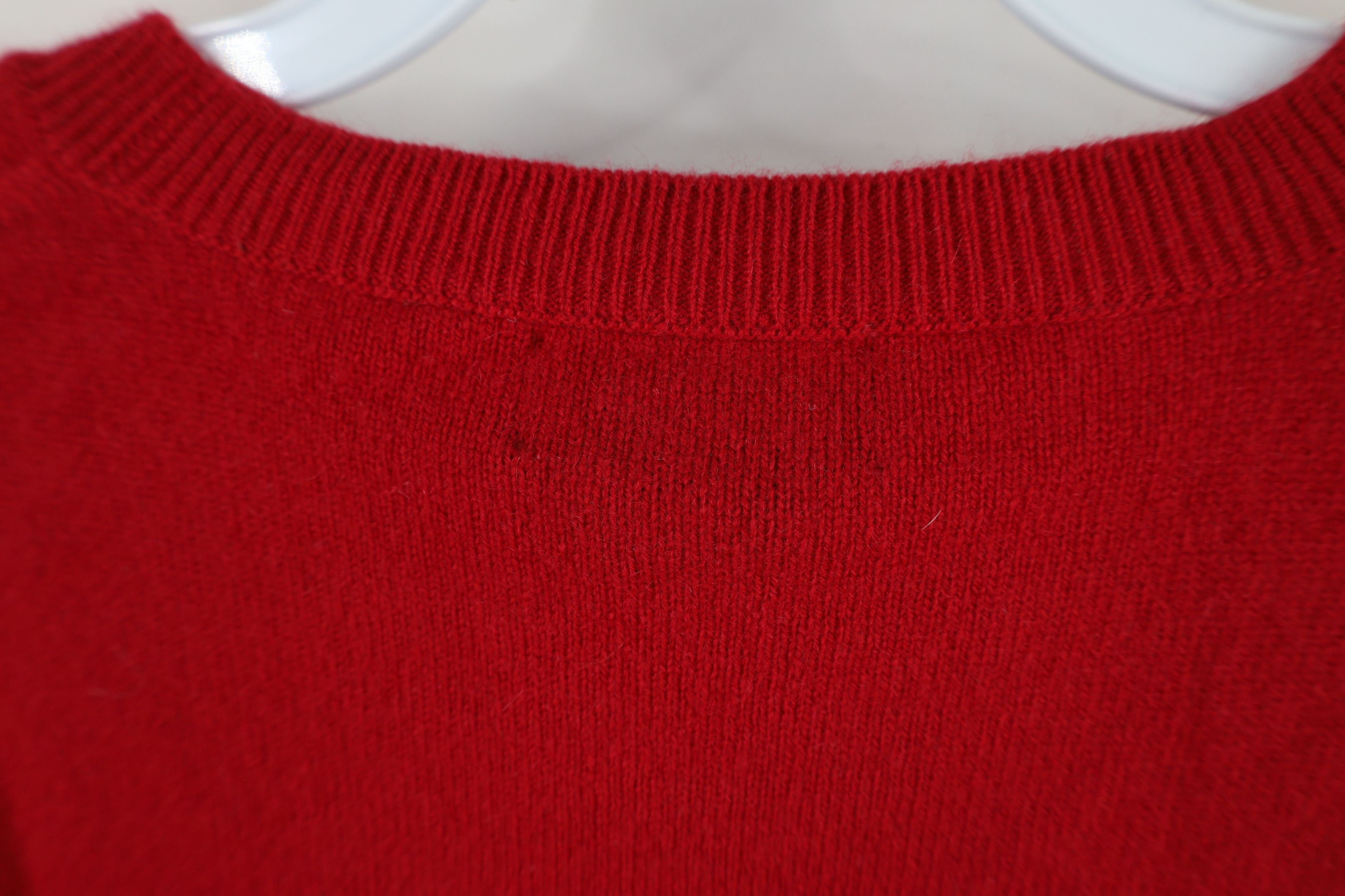 Lands' End × Vintage Vintage 90s Lands End Soft Cashmere Knit Crewneck Sweater Size US L / EU 52-54 / 3 - 11 Thumbnail