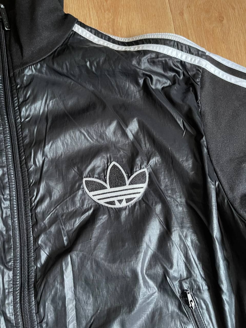 Adidas × Vintage Vintage Style Adidas Jacket Track Top Bomber Size US L / EU 52-54 / 3 - 3 Thumbnail