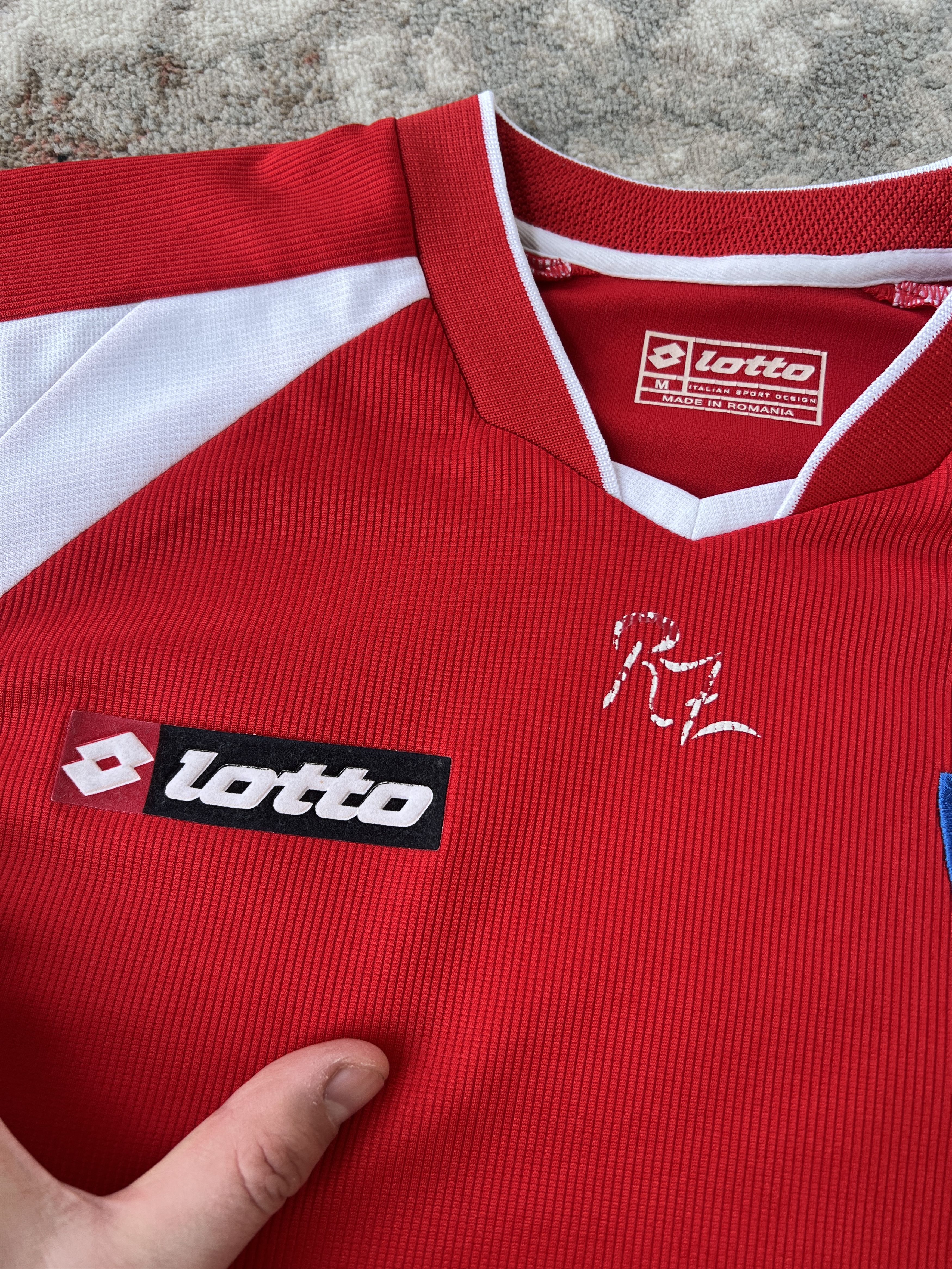Lotto Sport × Vintage Lotto 2004-2005 Real Zaragoza Jersey Size US M / EU 48-50 / 2 - 7 Thumbnail