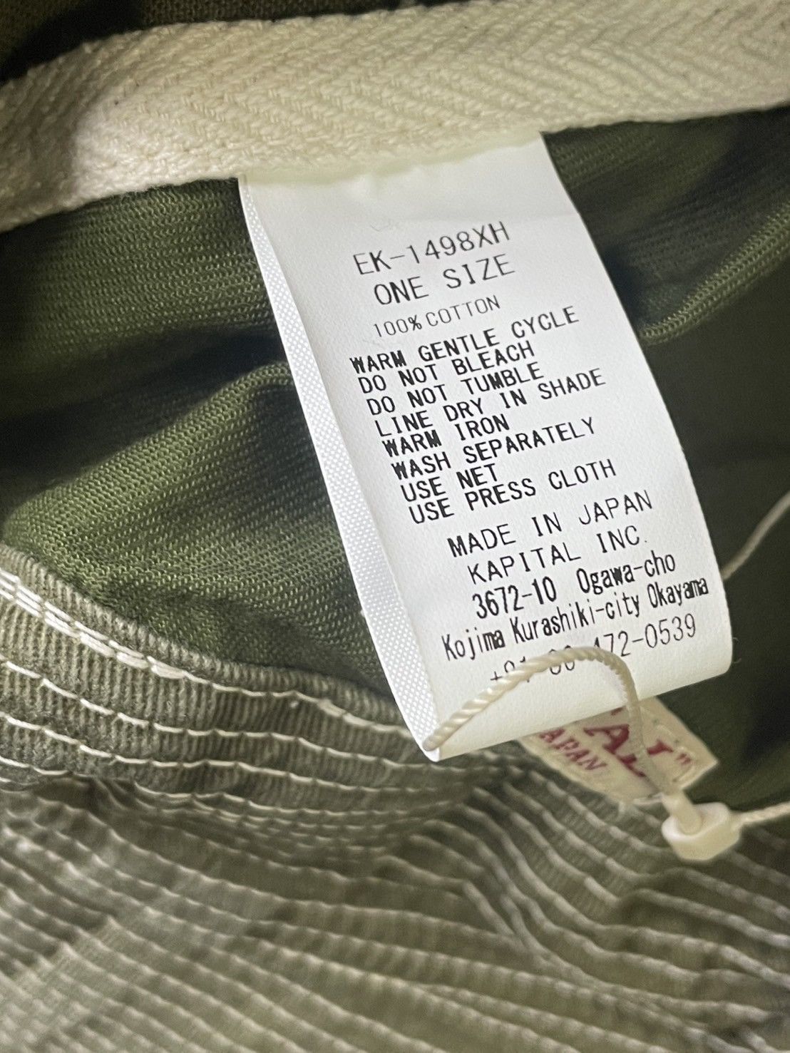 Japanese Brand × Kapital × Kapital Kountry Kapital old man & sea hat Size ONE SIZE - 4 Thumbnail