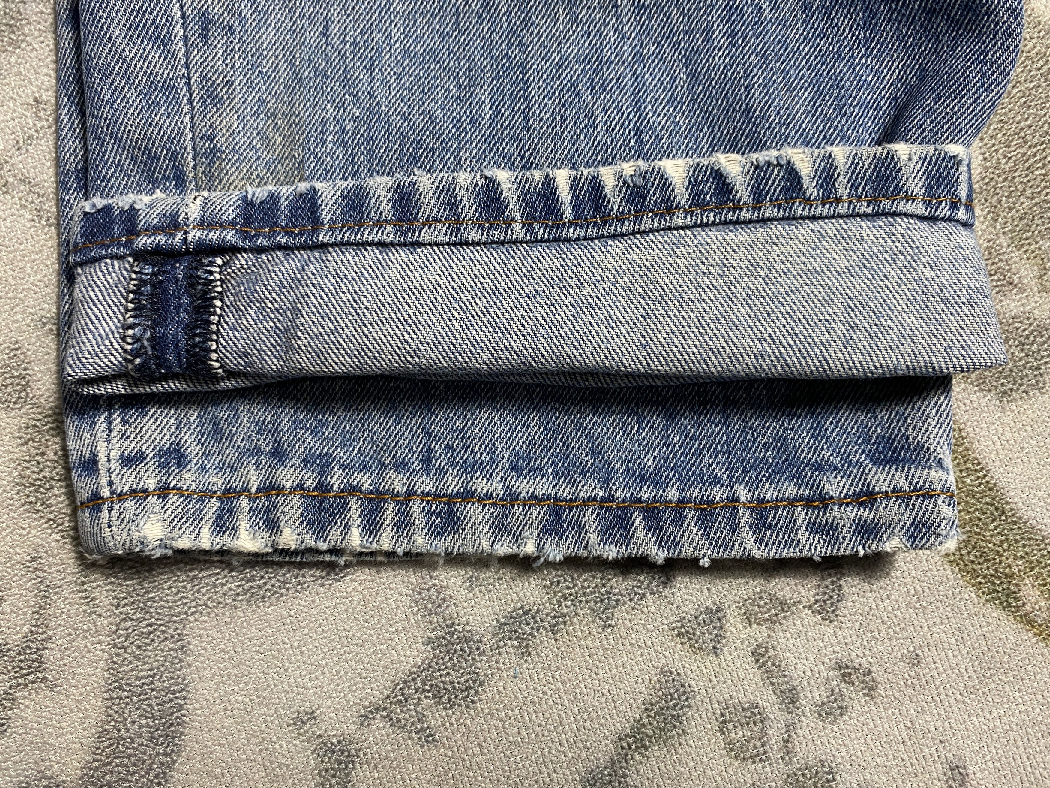 Levi's Blue Vintage Levi's 550 Jeans 36x35 Denim -JN1892 Size US 36 / EU 52 - 13 Thumbnail