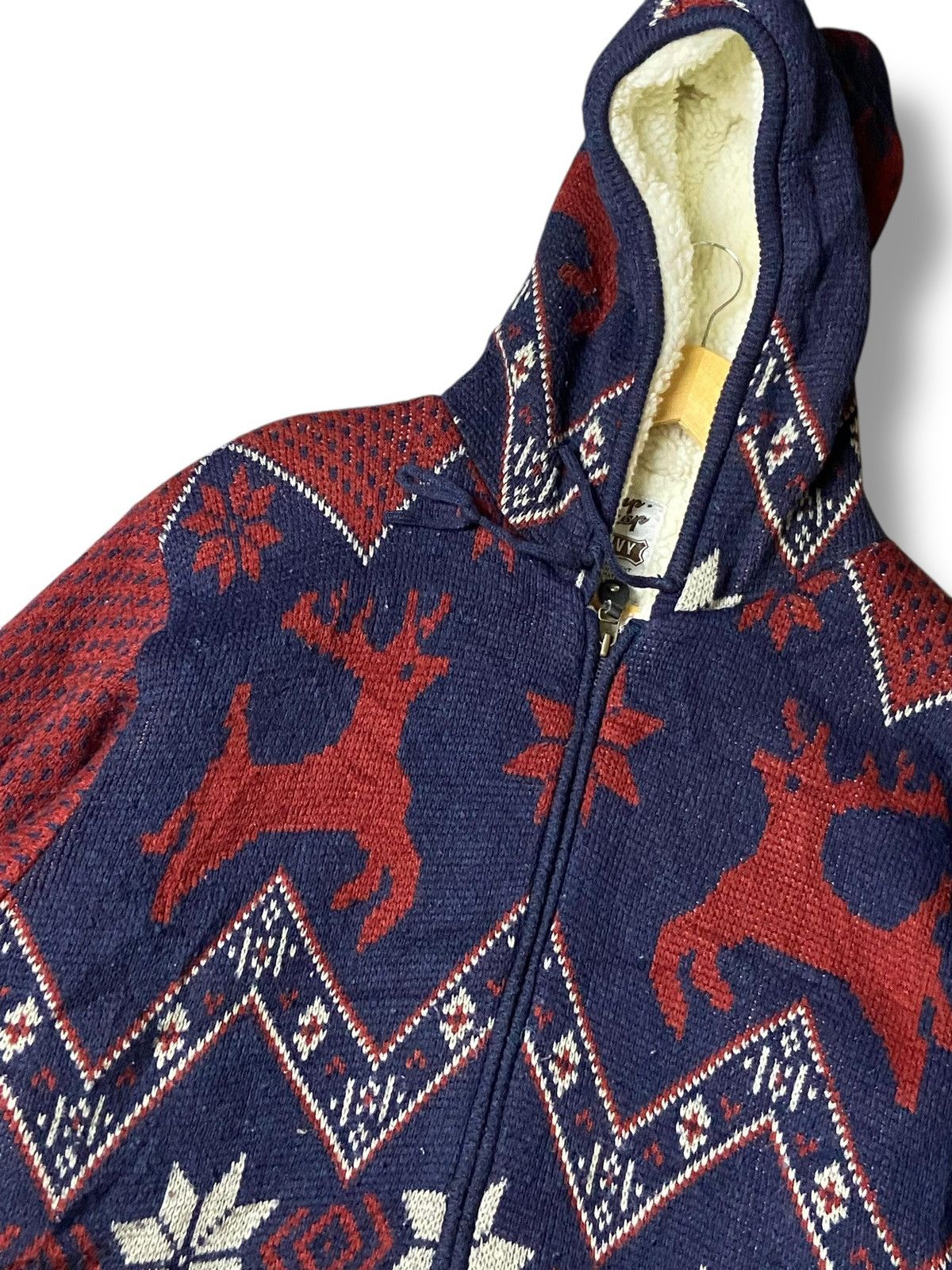 Japanese Brand × Vintage Vintage CIVVY Wool Hooded Jacket (119) Size US S / EU 44-46 / 1 - 7 Thumbnail
