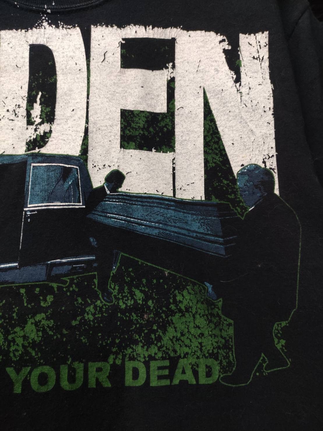 Band Tees Vtg 00's Aiden Band " Bring Out Your Dead " T-Shirt Size US S / EU 44-46 / 1 - 4 Thumbnail