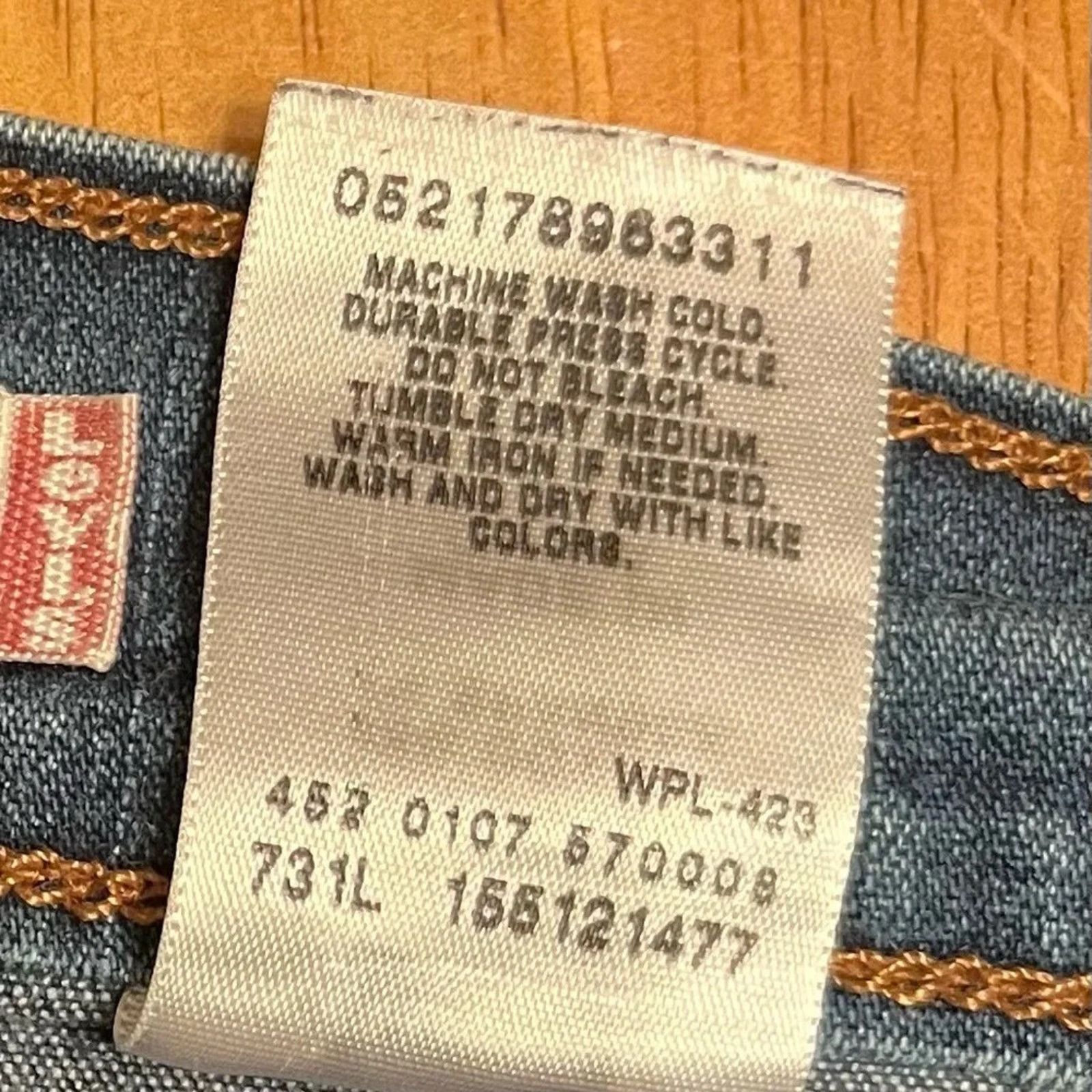 Levi's Levi’s vintage 512 jeans with a slimming panel, size 16M Size 38" / US 16 / IT 52 - 7 Thumbnail