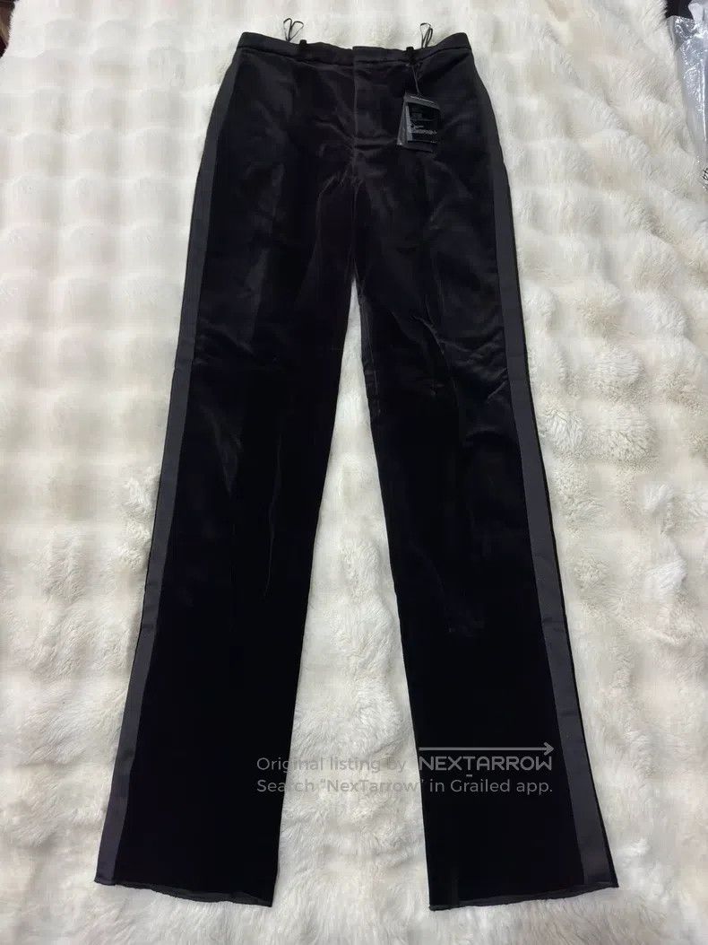 Saint Laurent Paris Saint Laurent Paris Velvet Smoking Men's Dress Pants Size US 28 / EU 44 - 1 Thumbnail