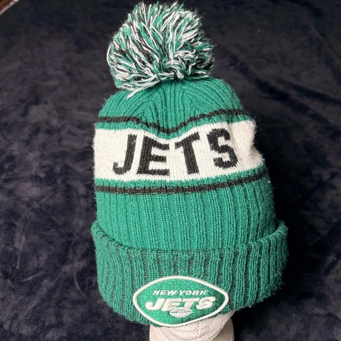 New Era Green New York Jets Men's Beanie Size ONE SIZE - 1 Thumbnail