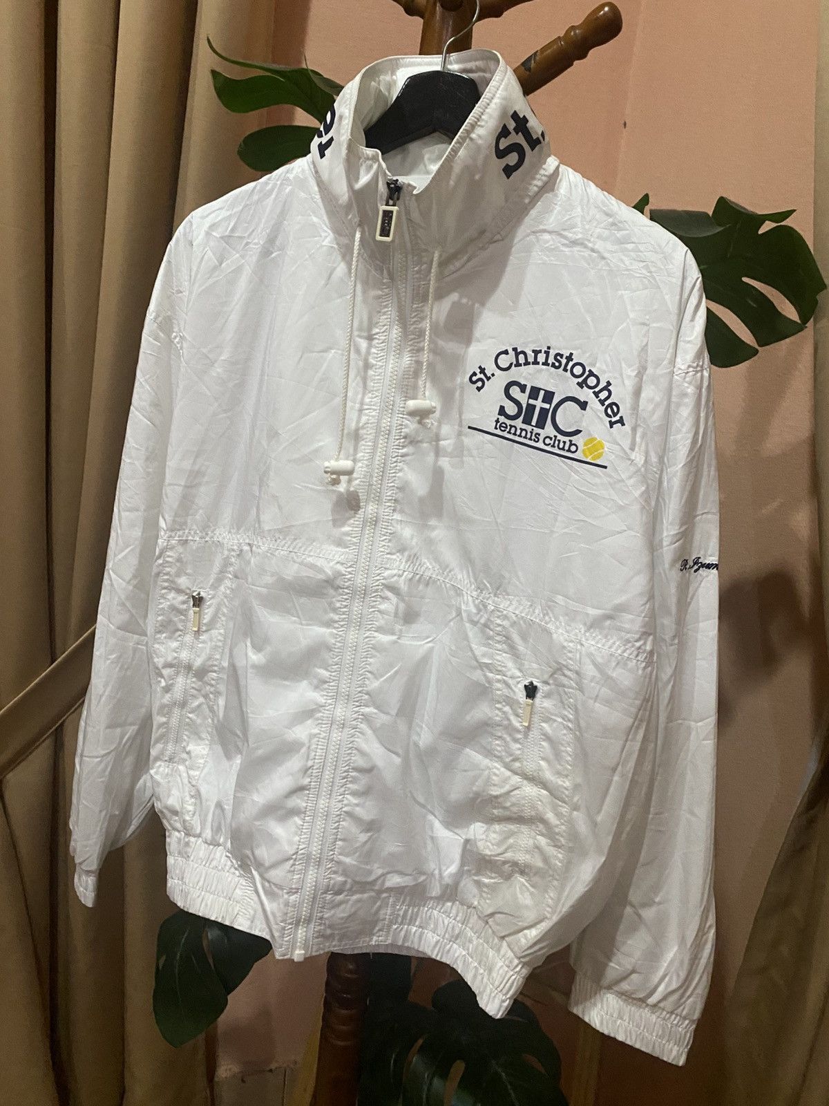 Vintage St. Christopher Tennis Club Windbreaker Jacket
