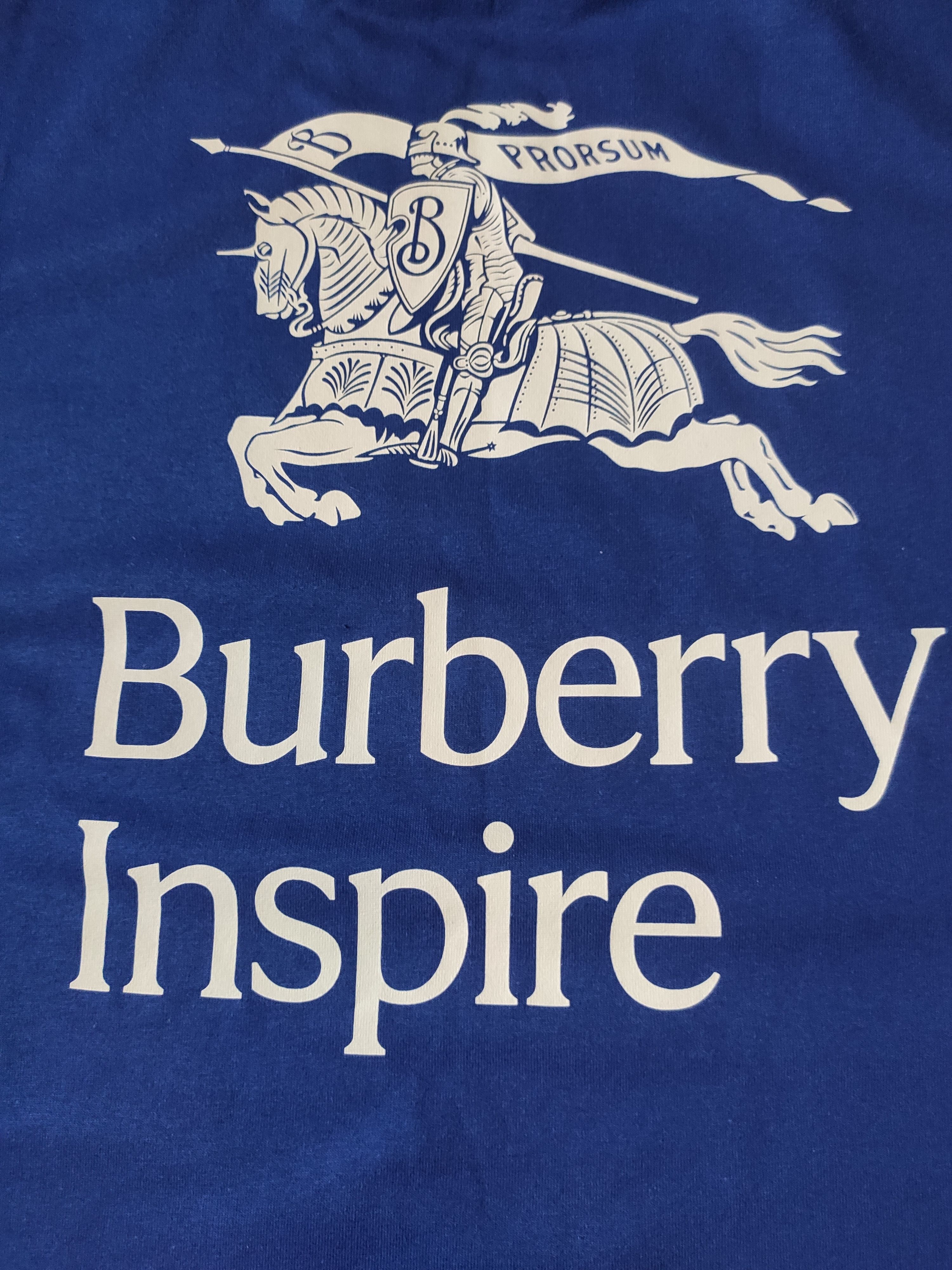 Burberry burberry t-shirt M blue burberry inspire foundation luxury Size US M / EU 48-50 / 2 - 3 Thumbnail