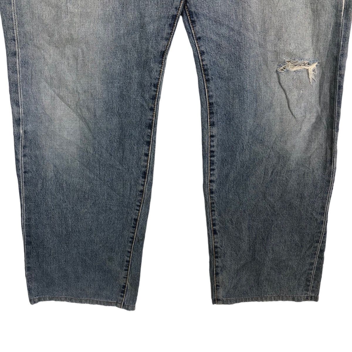 Edwin 🔥90’s VINTAGE SELVEDGES DENIM JEANS EDWIN 505X JAPAN Size US 30 / EU 46 - 4 Thumbnail