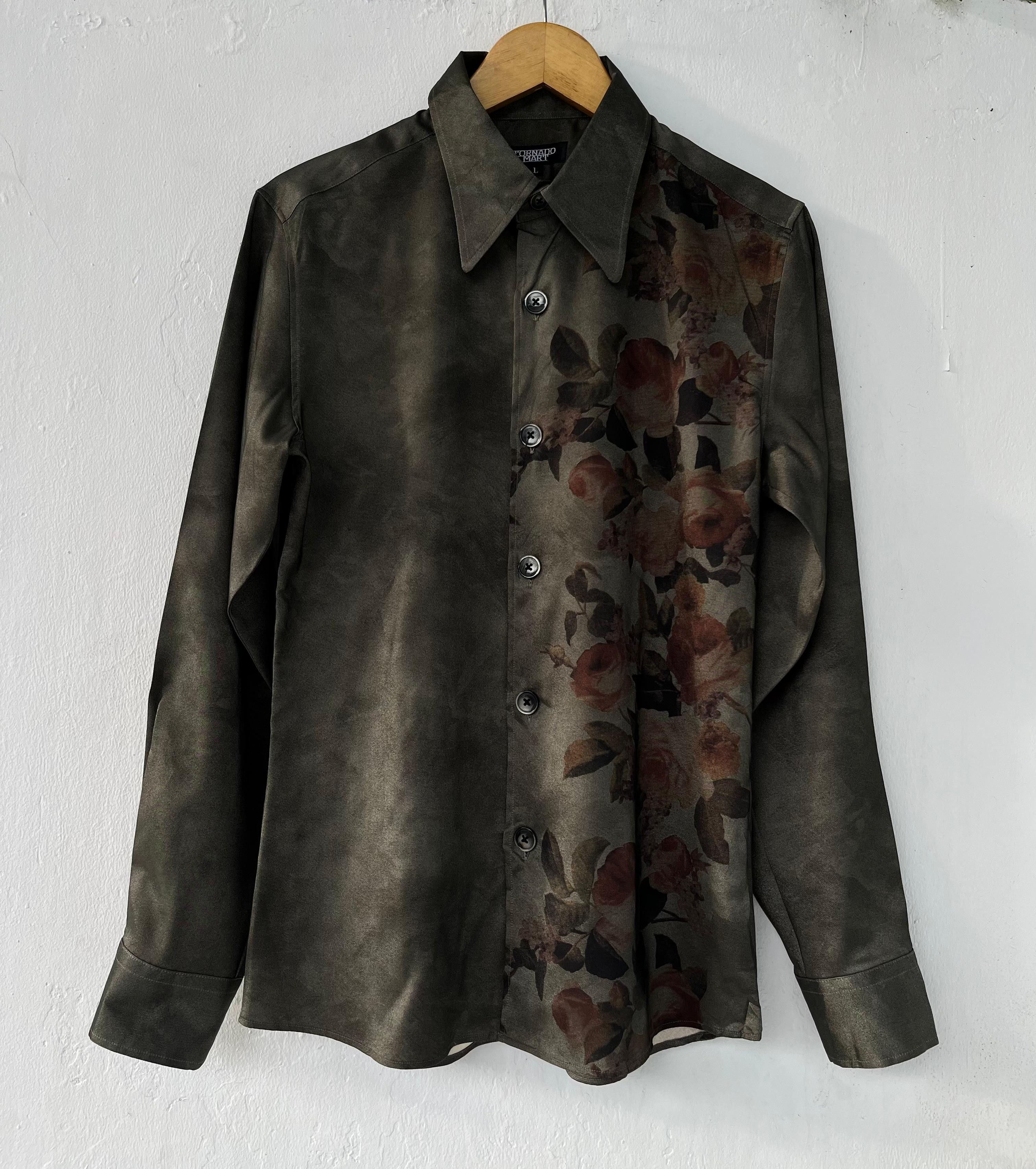 Tornado Mart Vintage Tornado Mart Button Ups Floral Shirt Size US L / EU 52-54 / 3 - 2 Thumbnail